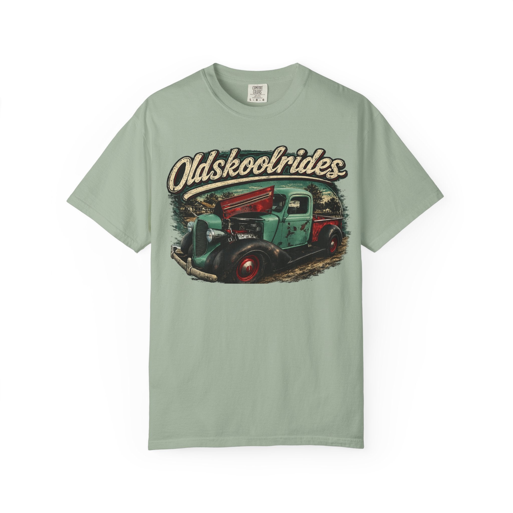 Old Skool Rides T-Shirt — Vintage Classic Truck Graphic Tee