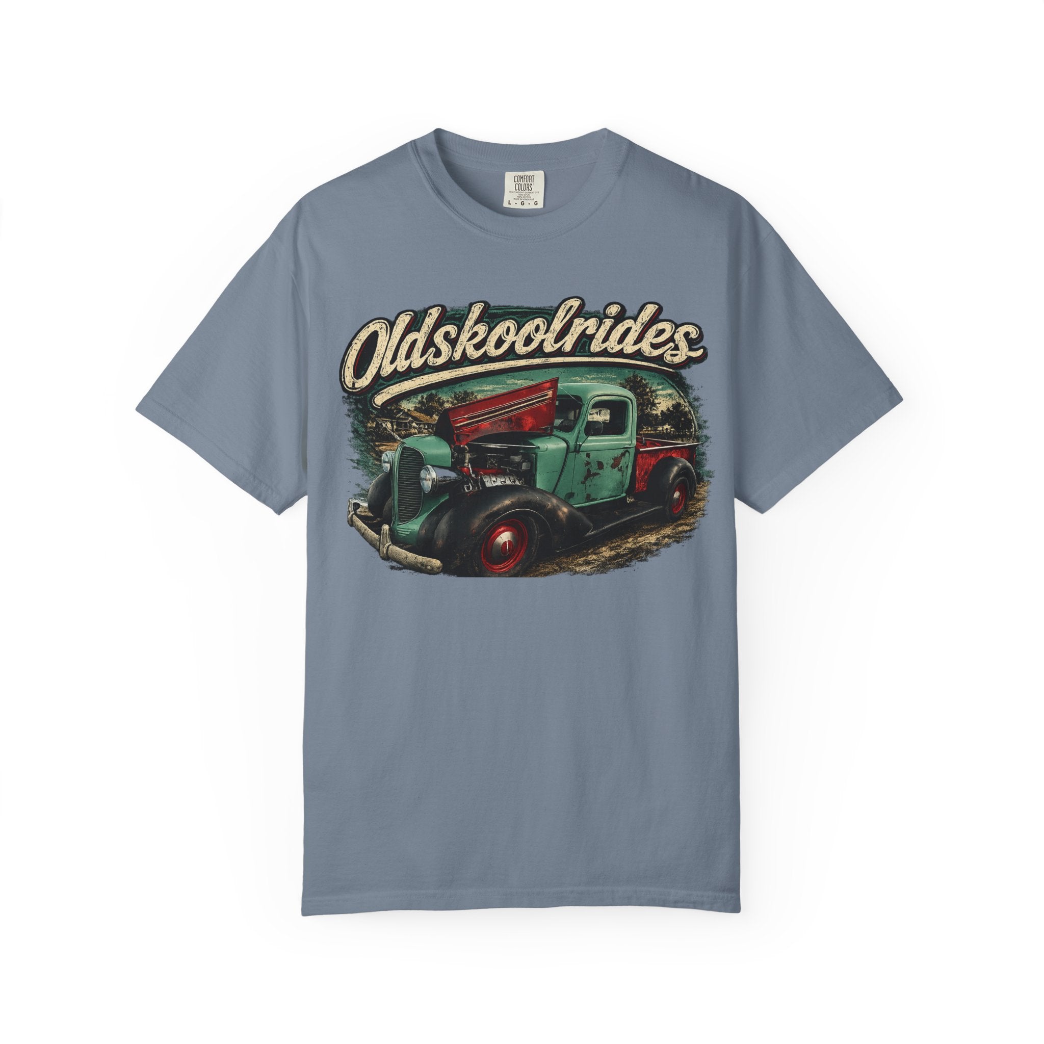 Old Skool Rides T-Shirt — Vintage Classic Truck Graphic Tee