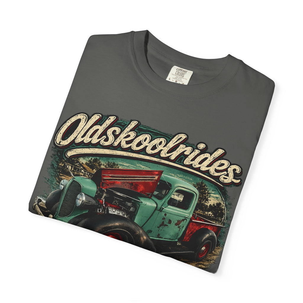 Old Skool Rides T-Shirt — Vintage Classic Truck Graphic Tee