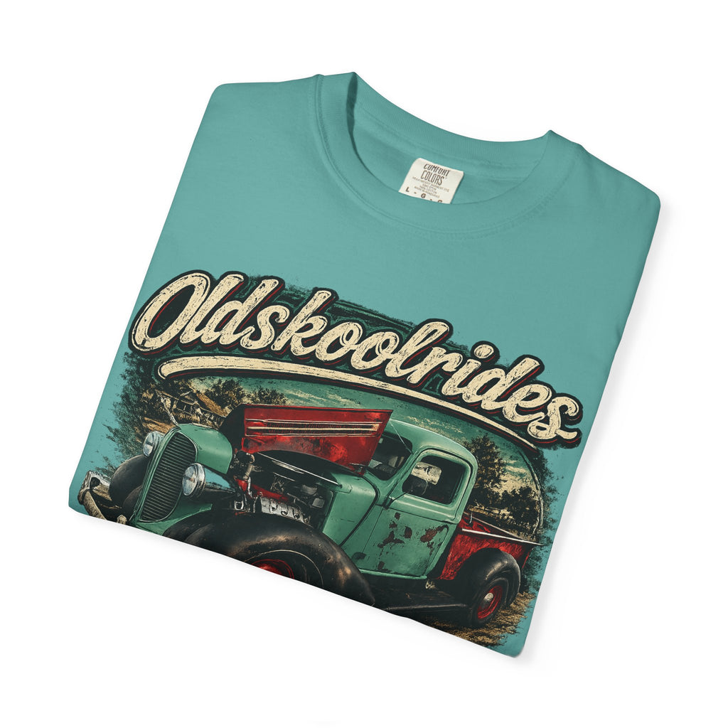 Old Skool Rides T-Shirt — Vintage Classic Truck Graphic Tee