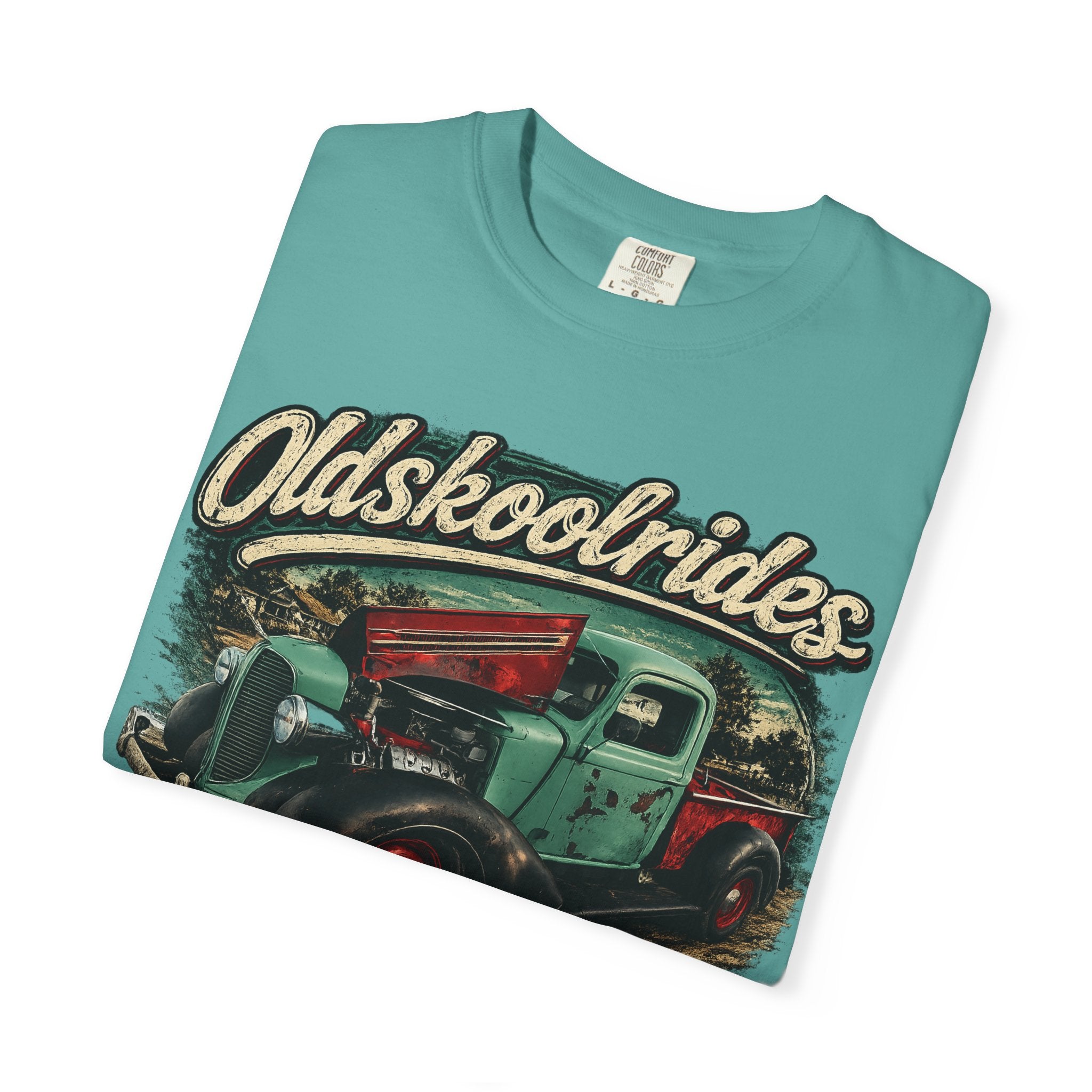 Old Skool Rides T-Shirt — Vintage Classic Truck Graphic Tee