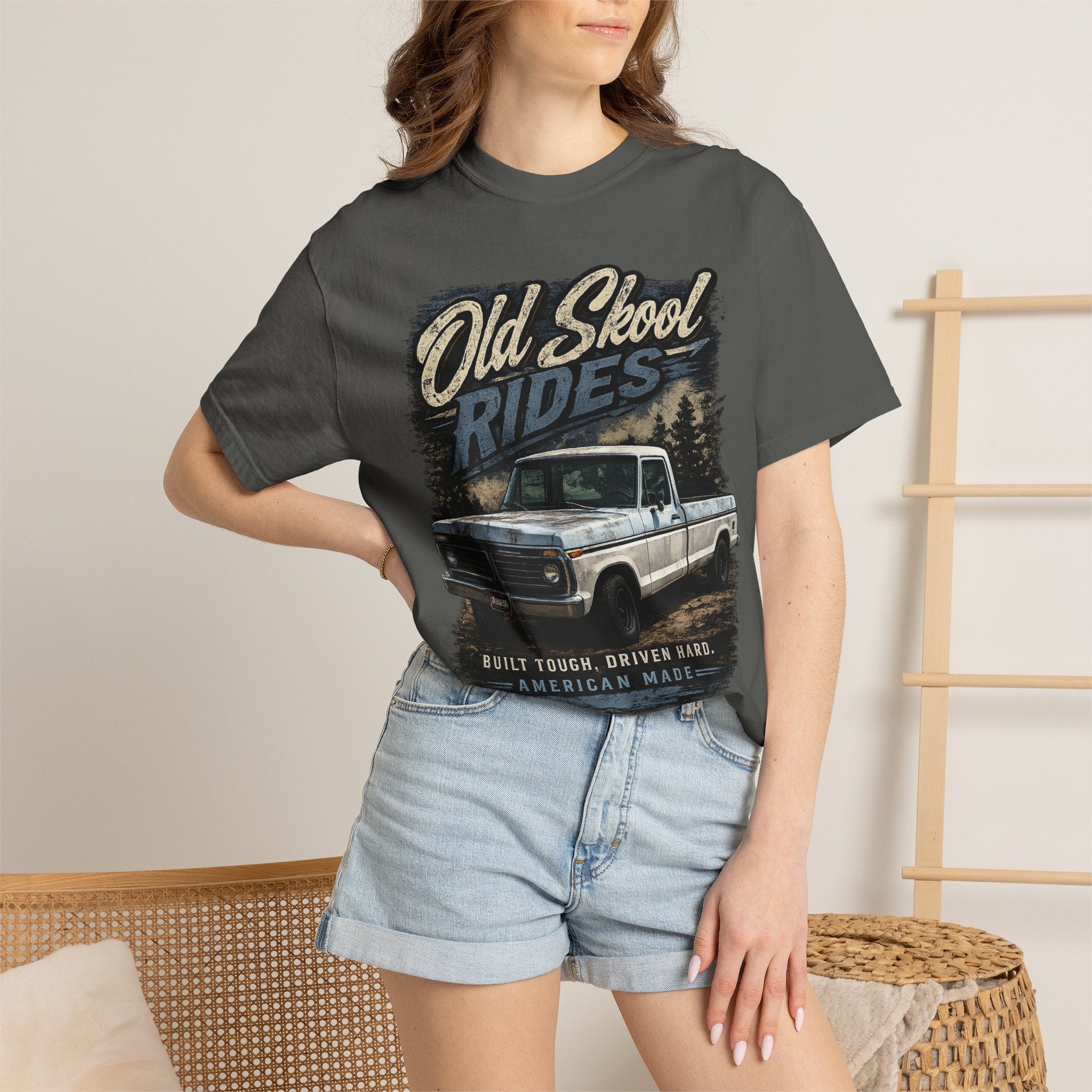 Dent Side Special Edition T-Shirt — "Old Skool Rides" Classic Americana Tee