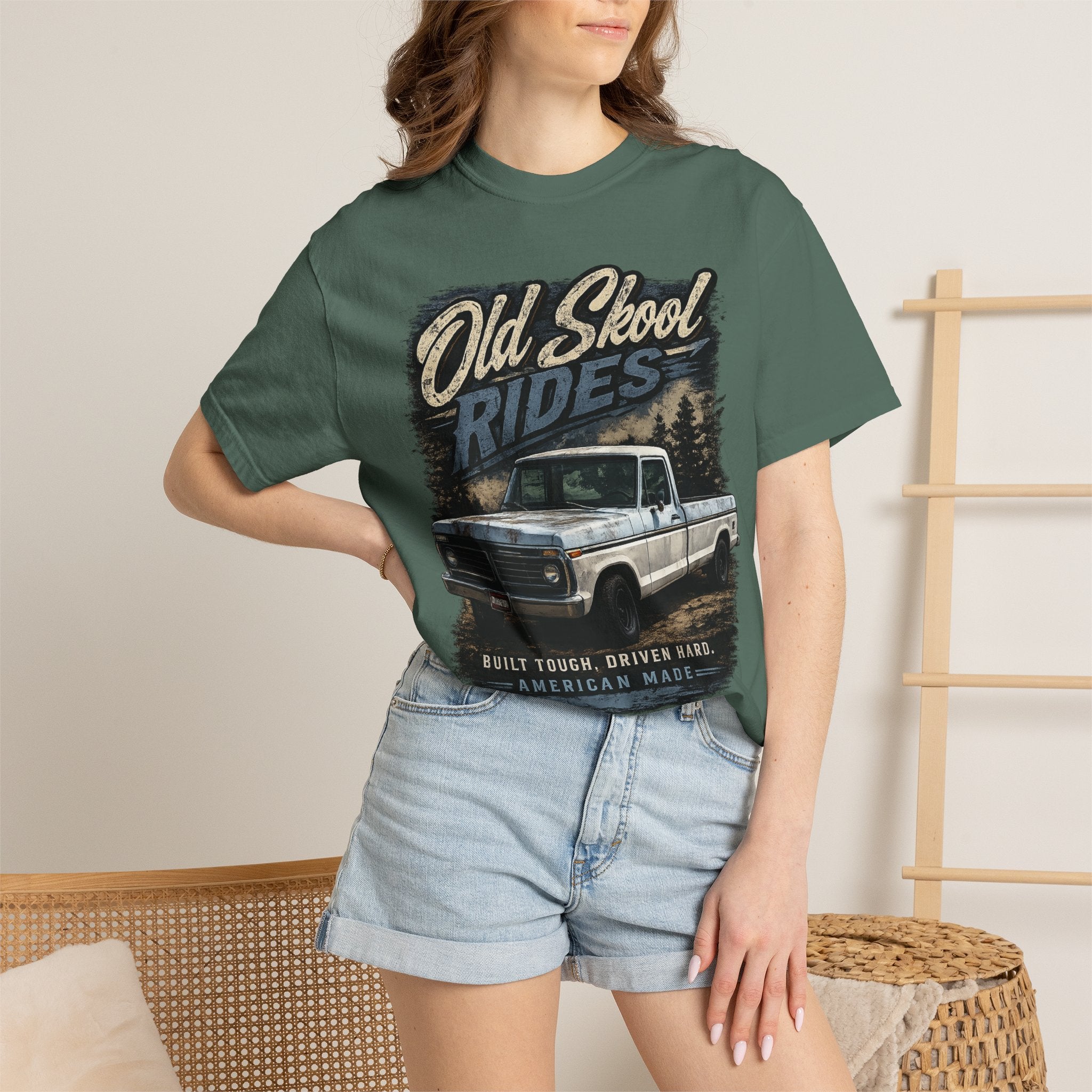 Dent Side Special Edition T-Shirt — "Old Skool Rides" Classic Americana Tee