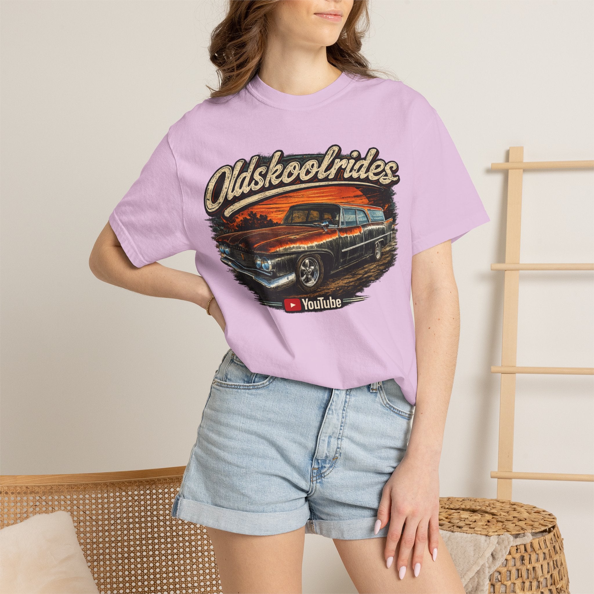 OldSkoolWagon Front design T-shirt