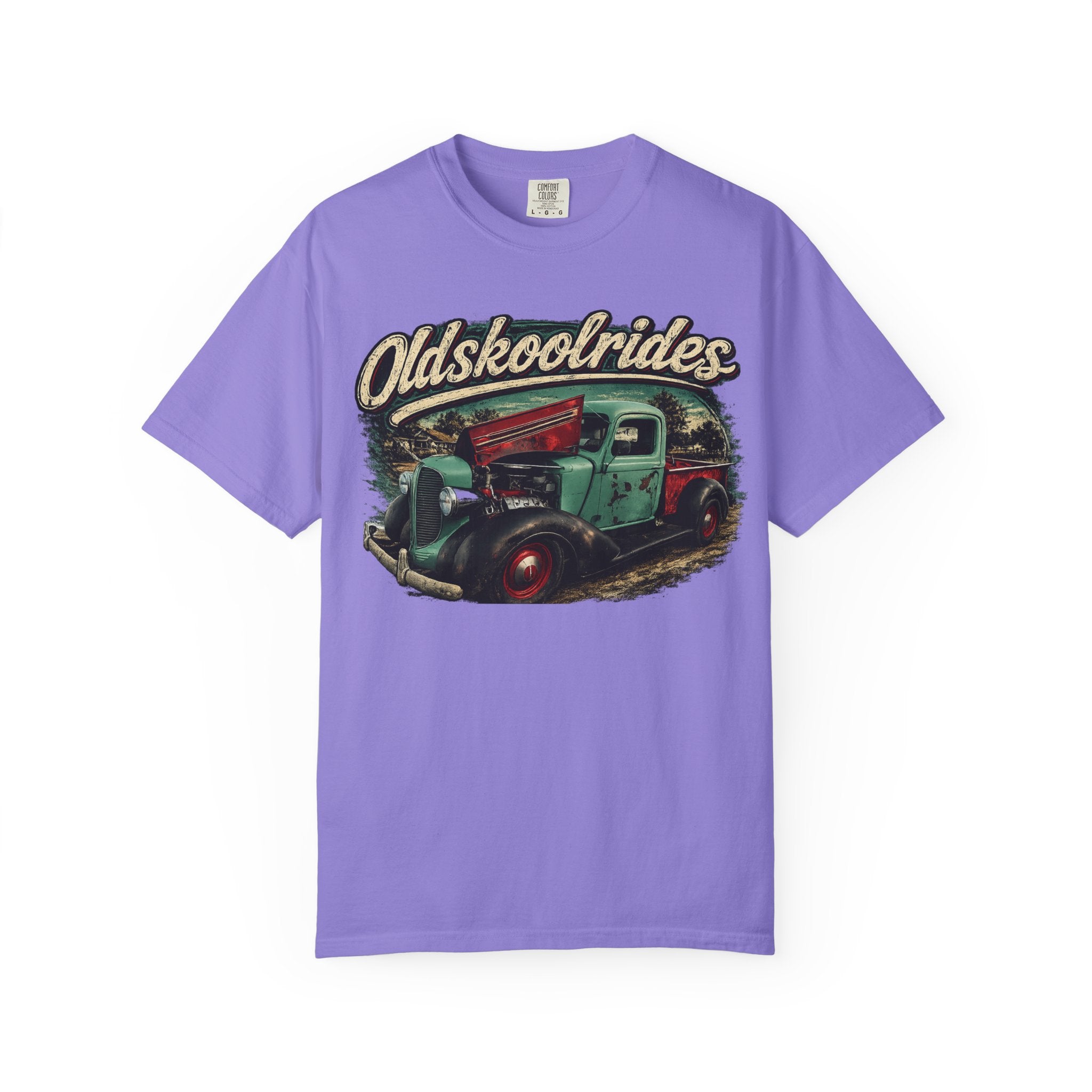 Old Skool Rides T-Shirt — Vintage Classic Truck Graphic Tee