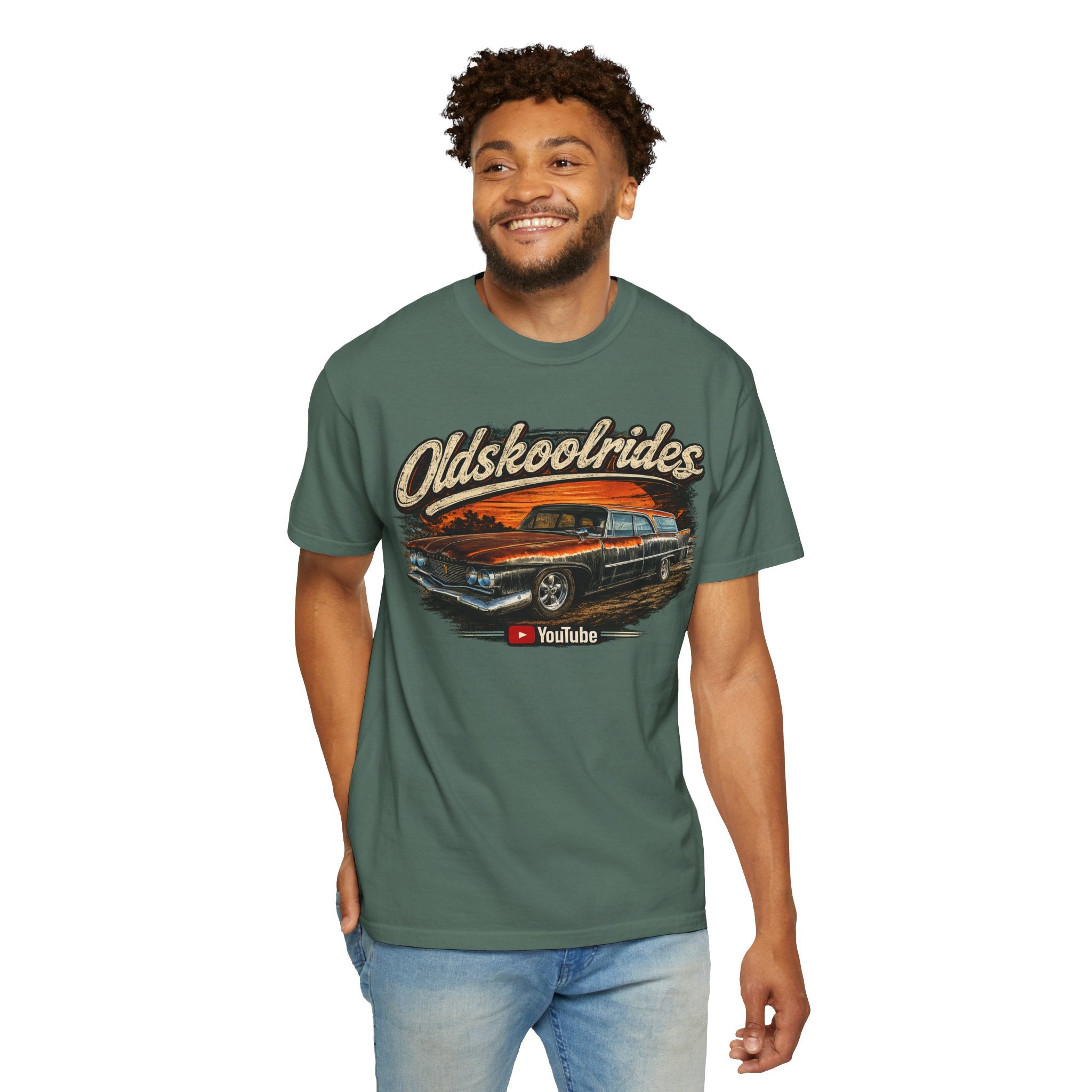OldSkoolWagon Front design T-shirt