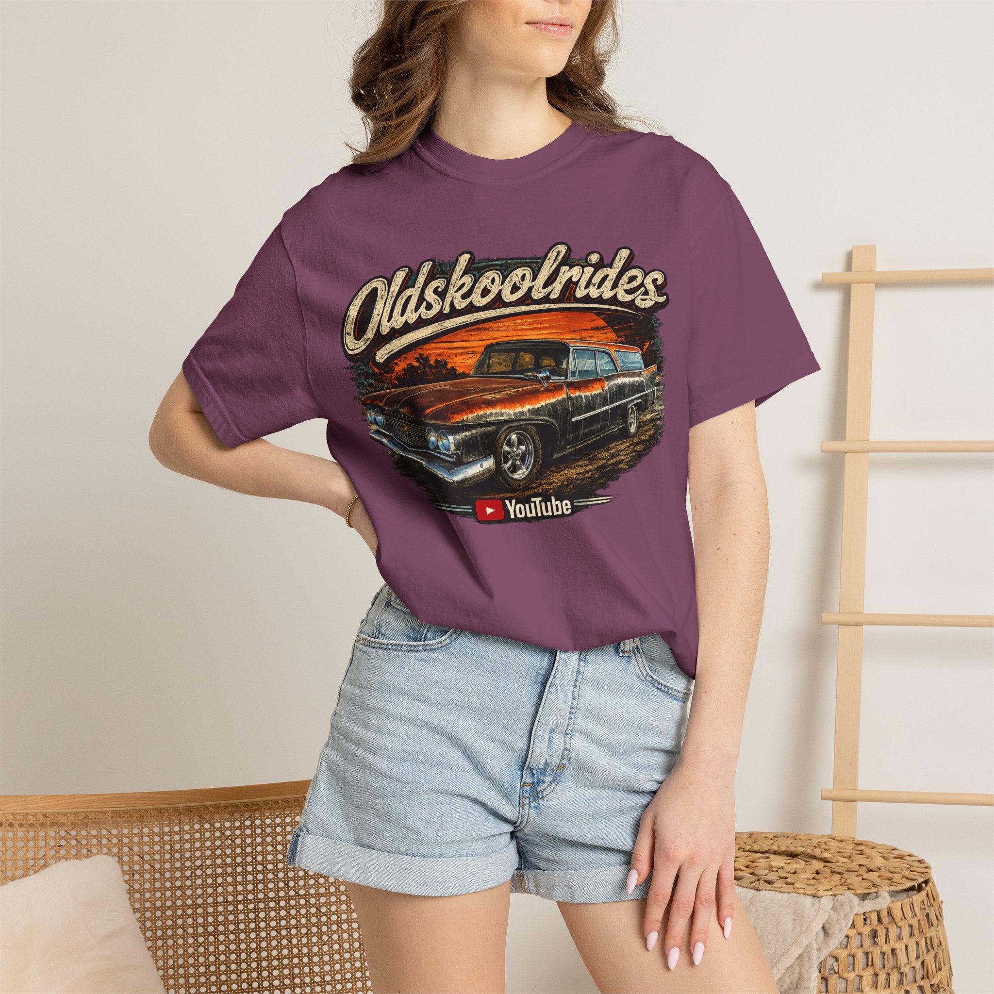 OldSkoolWagon Front design T-shirt