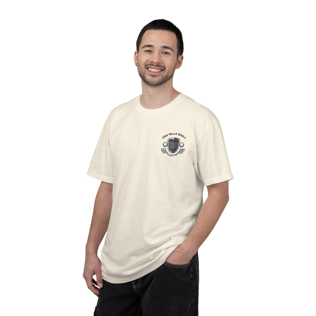 Old Skool Classics Never Die T-Shirt — Vintage Muscle Car Graphic Tee