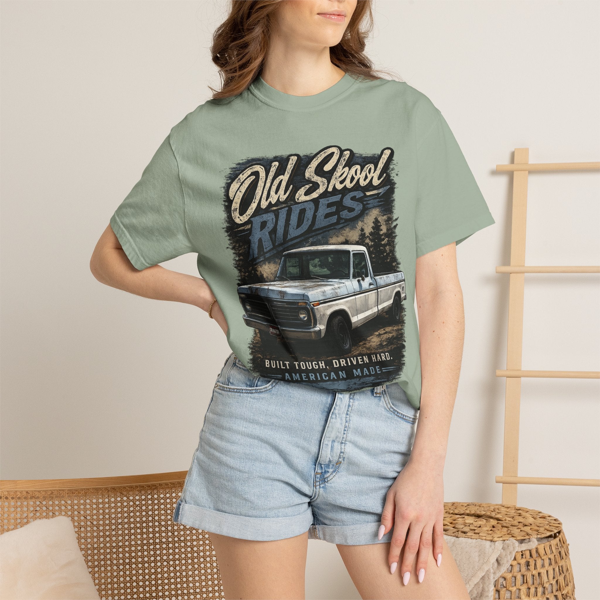 Dent Side Special Edition T-Shirt — "Old Skool Rides" Classic Americana Tee