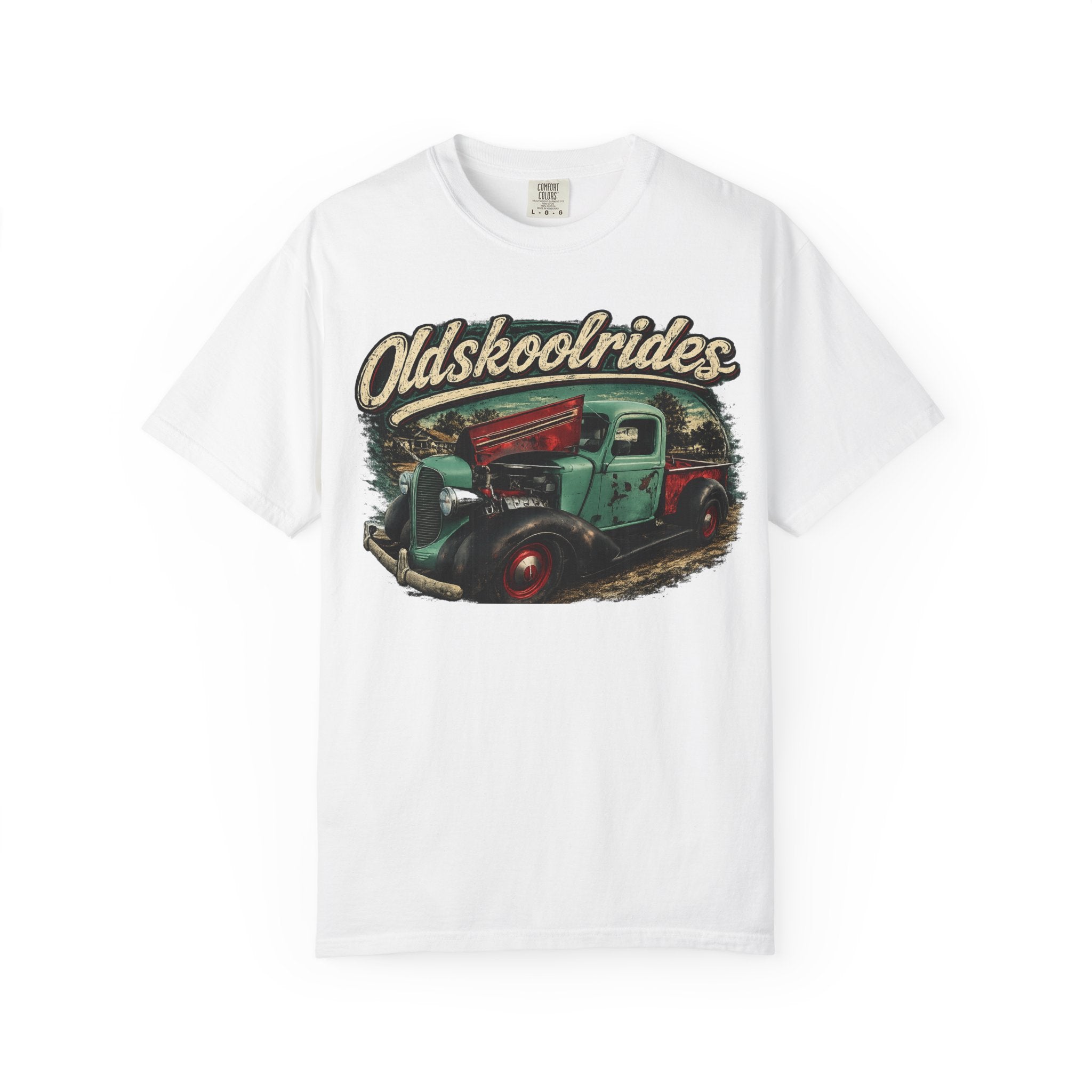 Old Skool Rides T-Shirt — Vintage Classic Truck Graphic Tee