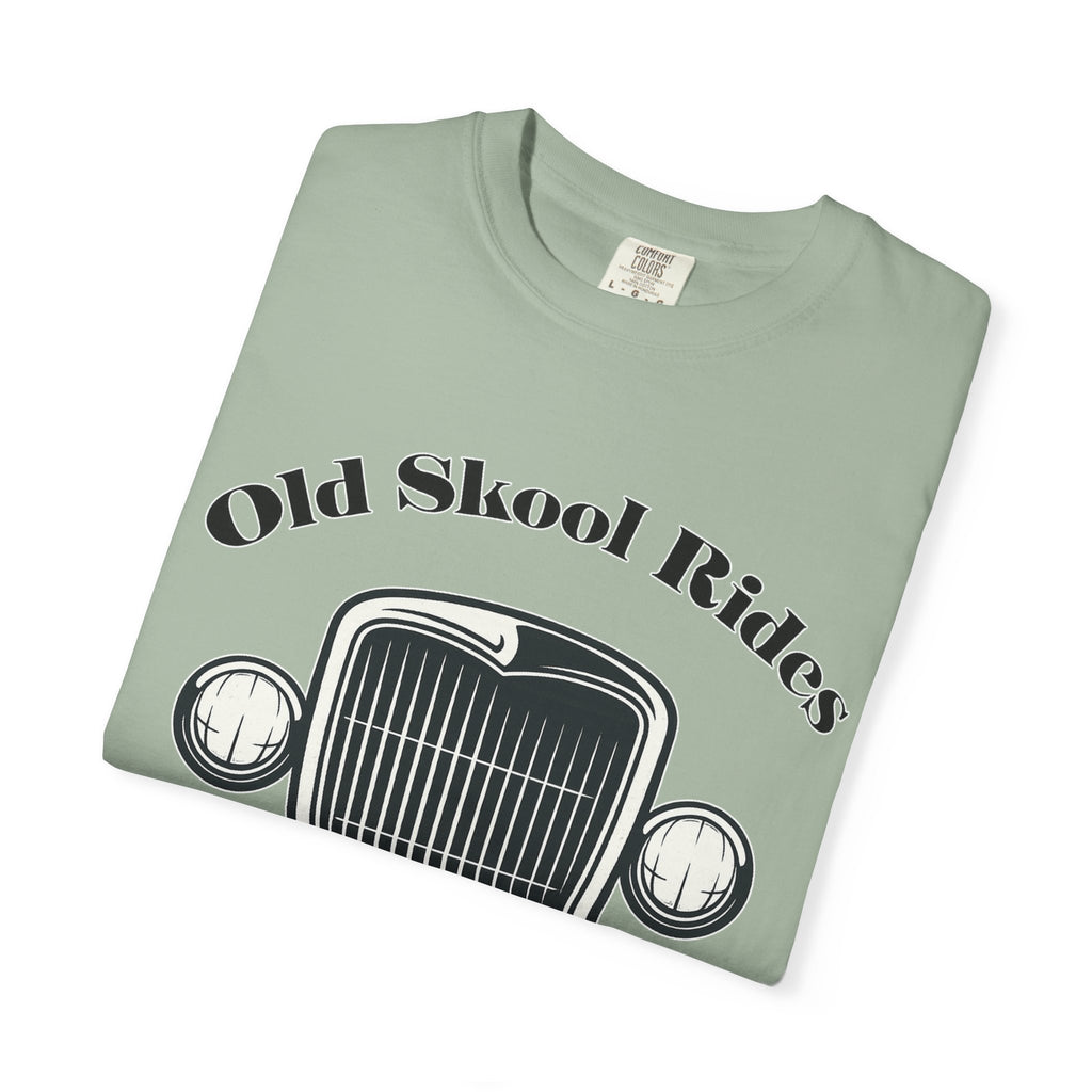 Base Old Skool Rides T-Shirt — Vintage Car Grill Graphic Tee (Est. 2018)