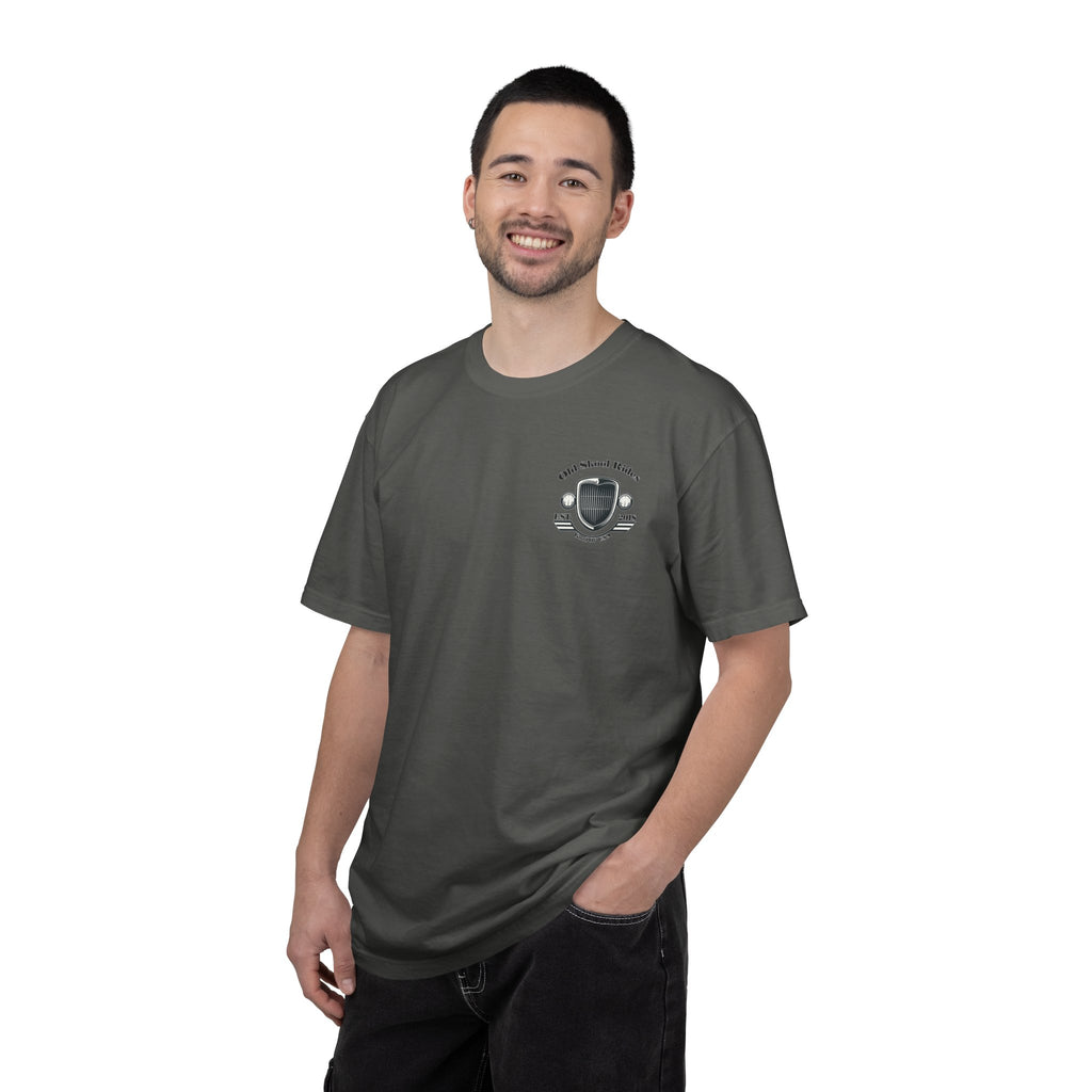 Rust & Dust Muscle Car T-Shirt — Vintage American Muscle Revival Graphic Tee