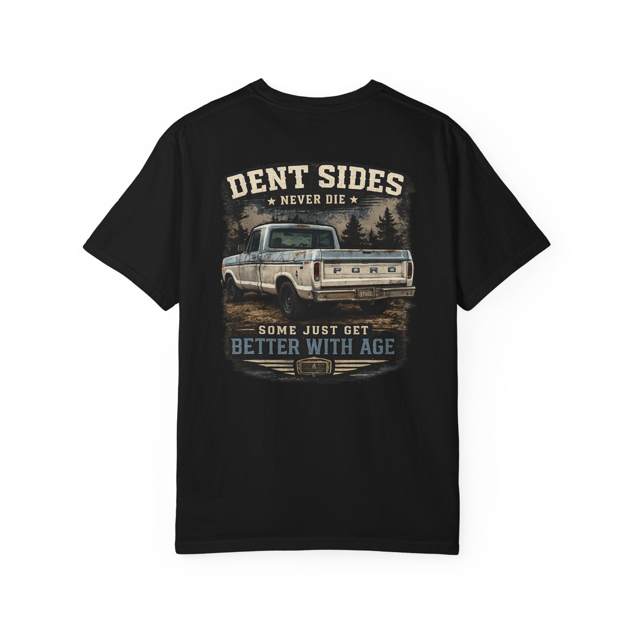 Dent Side Special Edition T-Shirt — "Old Skool Rides" Classic Americana Tee