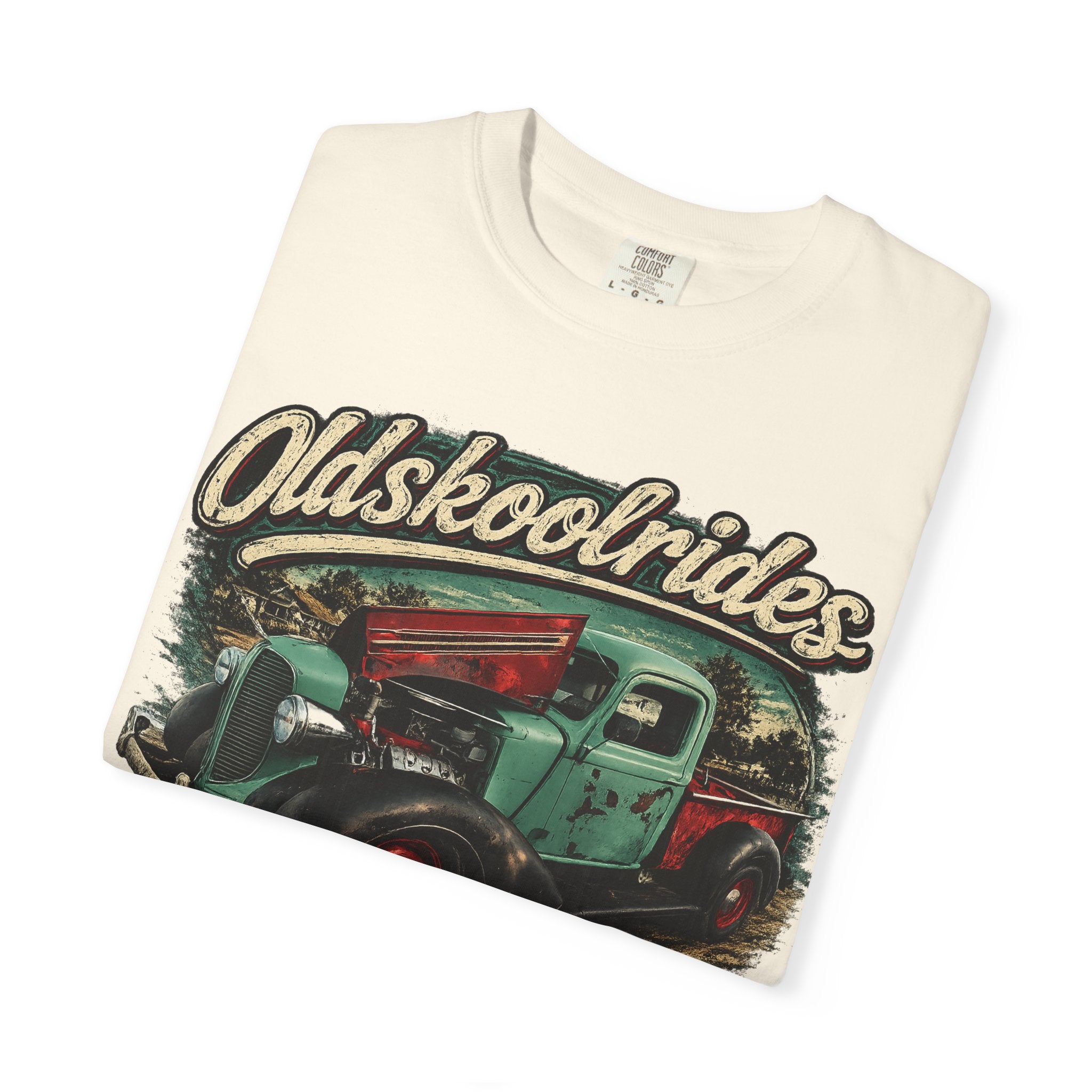 Old Skool Rides T-Shirt — Vintage Classic Truck Graphic Tee