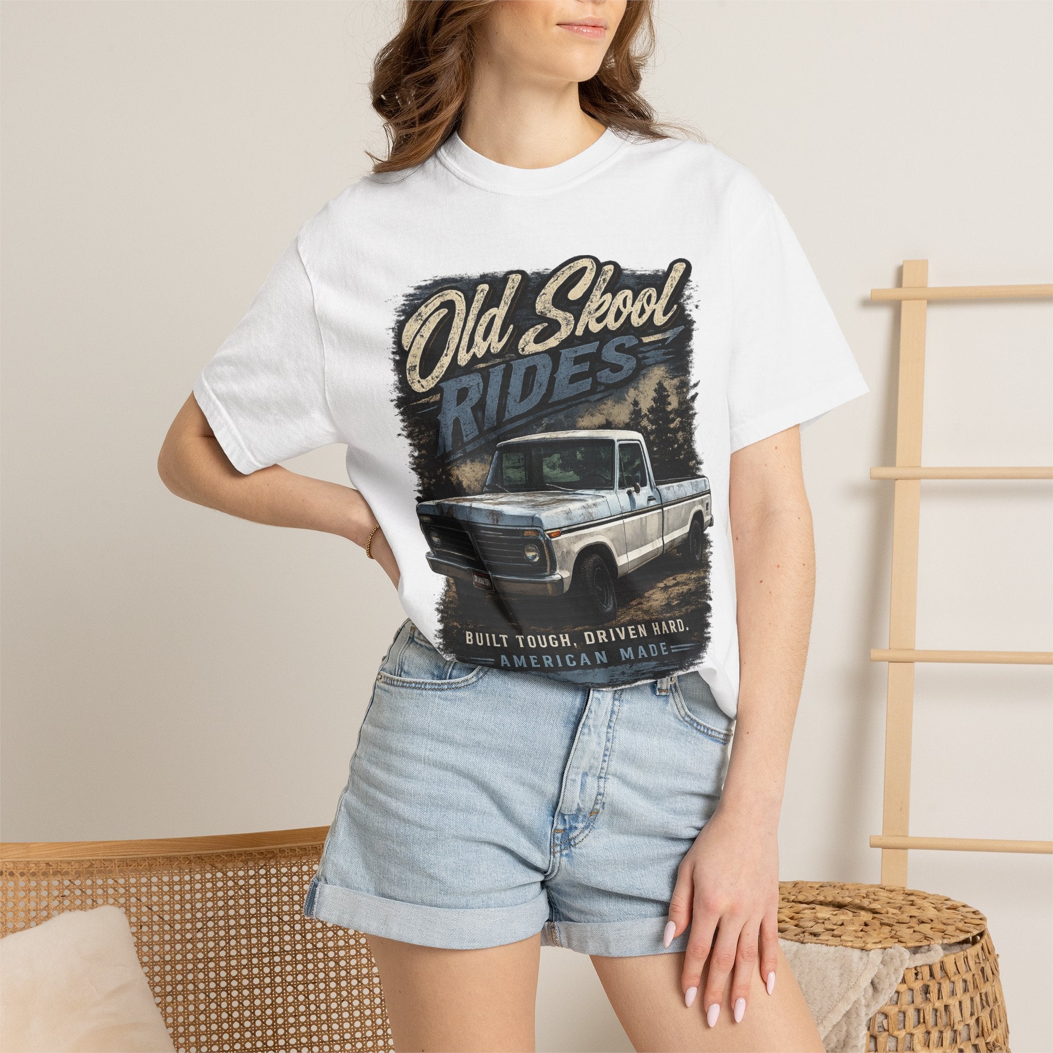 Dent Side Special Edition T-Shirt — "Old Skool Rides" Classic Americana Tee