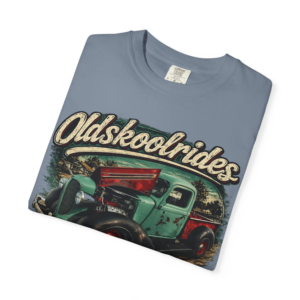 Old Skool Rides T-Shirt — Vintage Classic Truck Graphic Tee