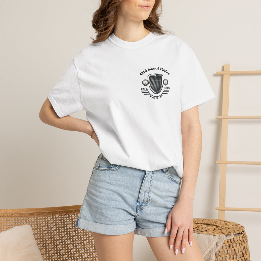 Vintage Truck T-Shirt — "Oldskool Rides" Classic Car Tee