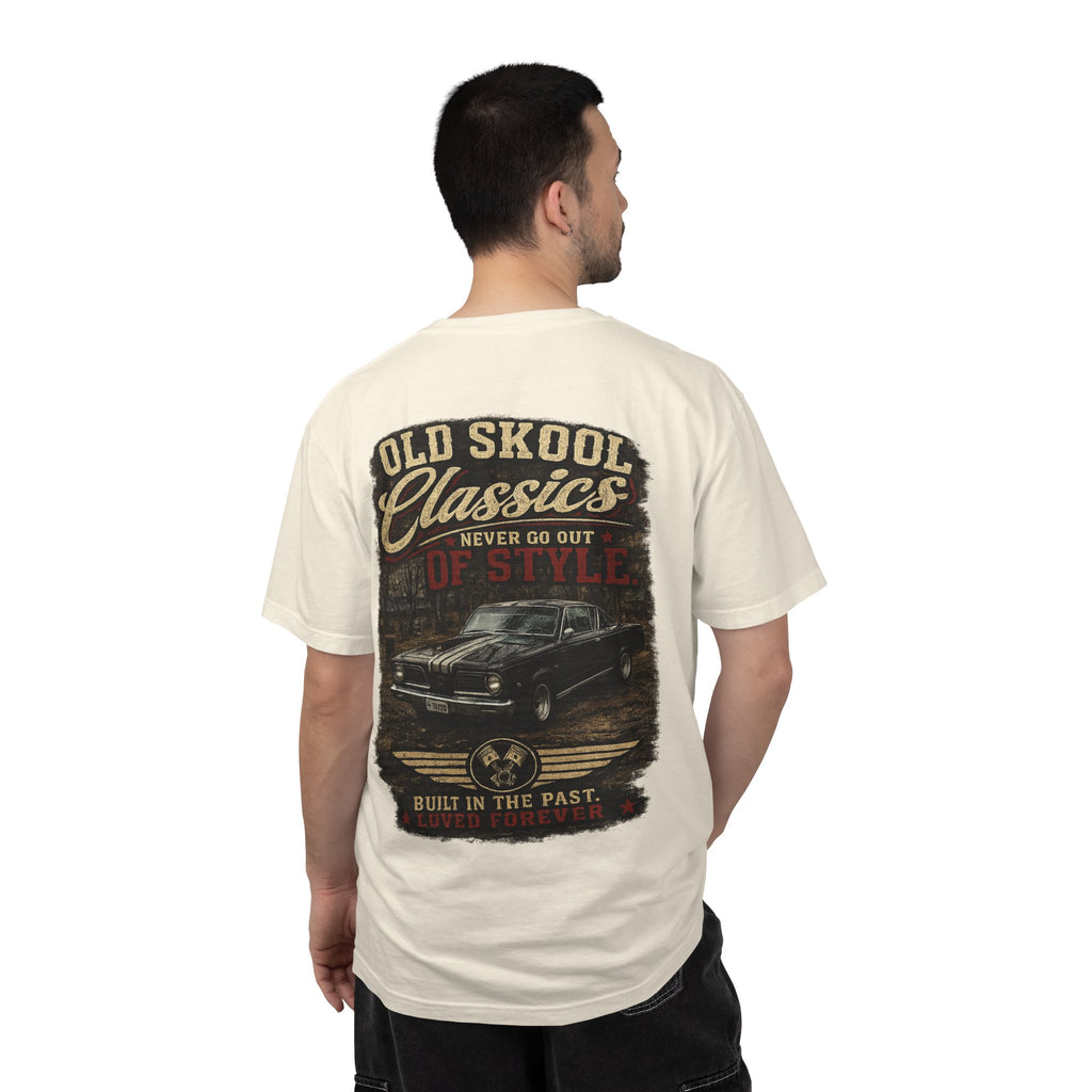 Old Skool Classics Never Die T-Shirt — Vintage Muscle Car Graphic Tee