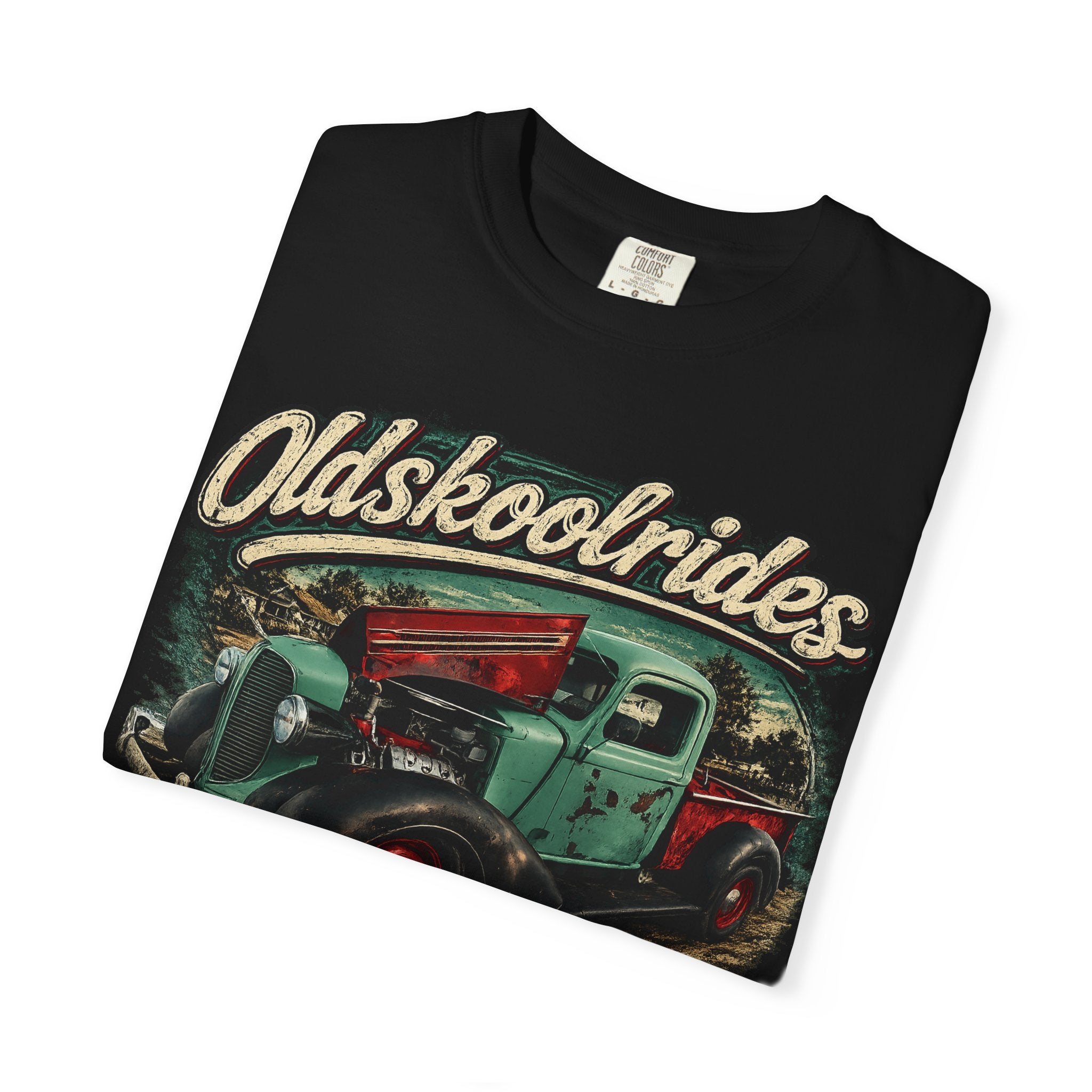 Old Skool Rides T-Shirt — Vintage Classic Truck Graphic Tee