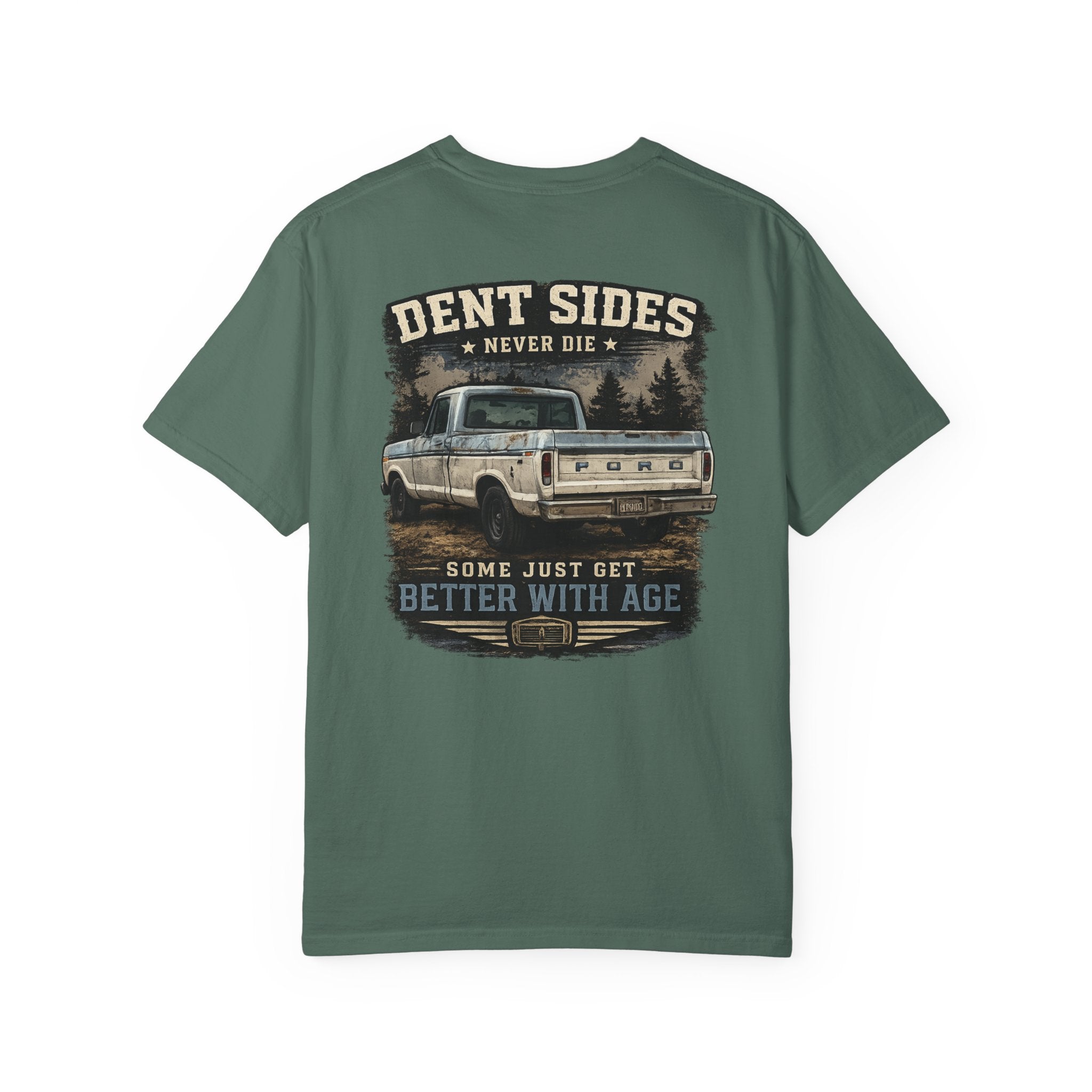 Dent Side Special Edition T-Shirt — "Old Skool Rides" Classic Americana Tee