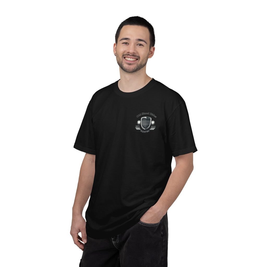 Rust & Dust Muscle Car T-Shirt — Vintage American Muscle Revival Graphic Tee