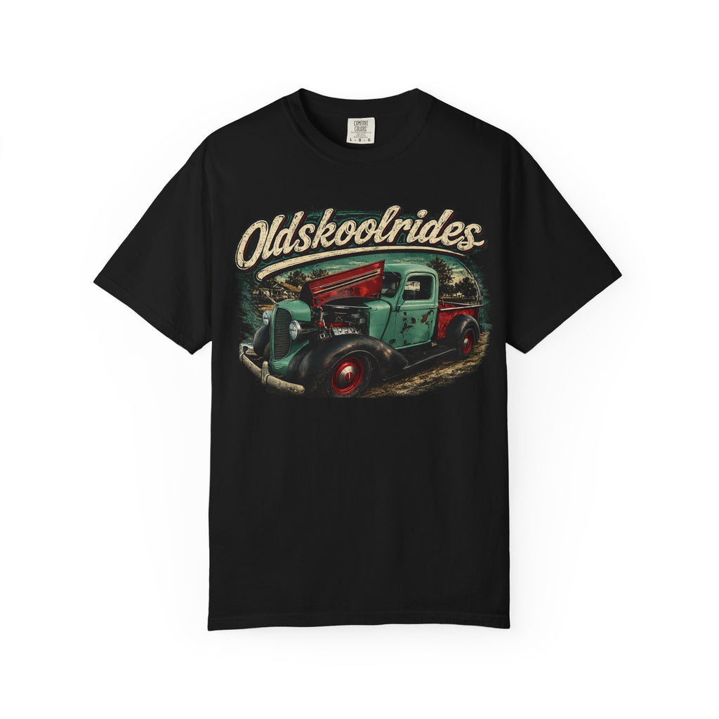 Old Skool Rides T-Shirt — Vintage Classic Truck Graphic Tee