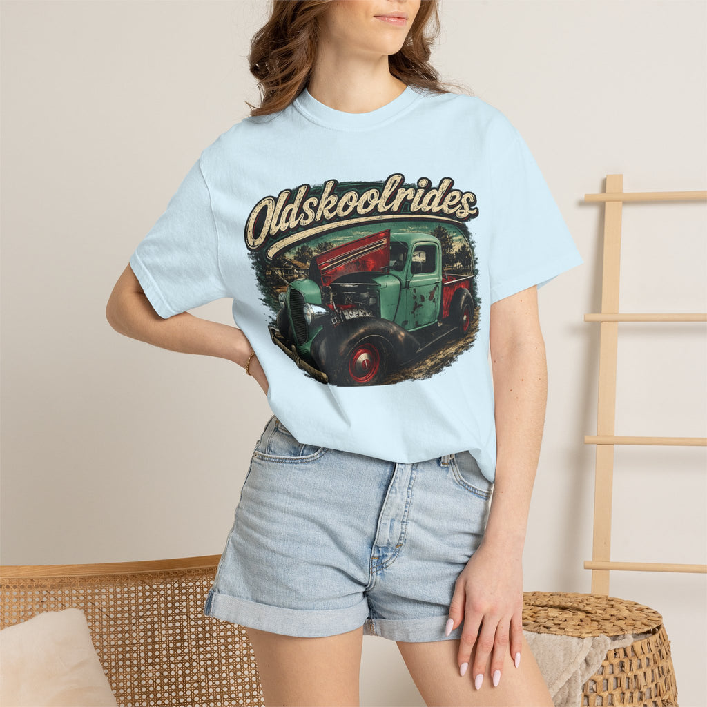 Old Skool Rides T-Shirt — Vintage Classic Truck Graphic Tee