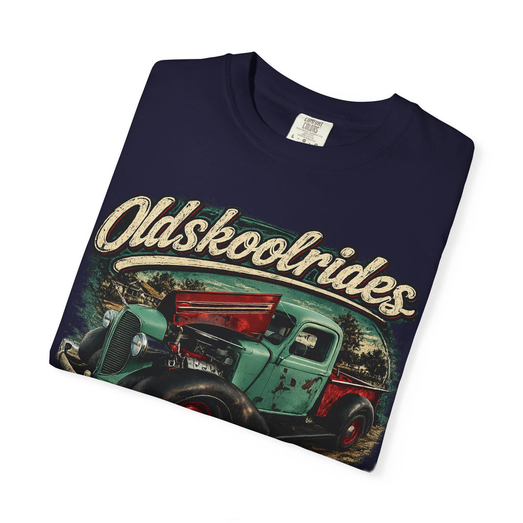 Old Skool Rides T-Shirt — Vintage Classic Truck Graphic Tee