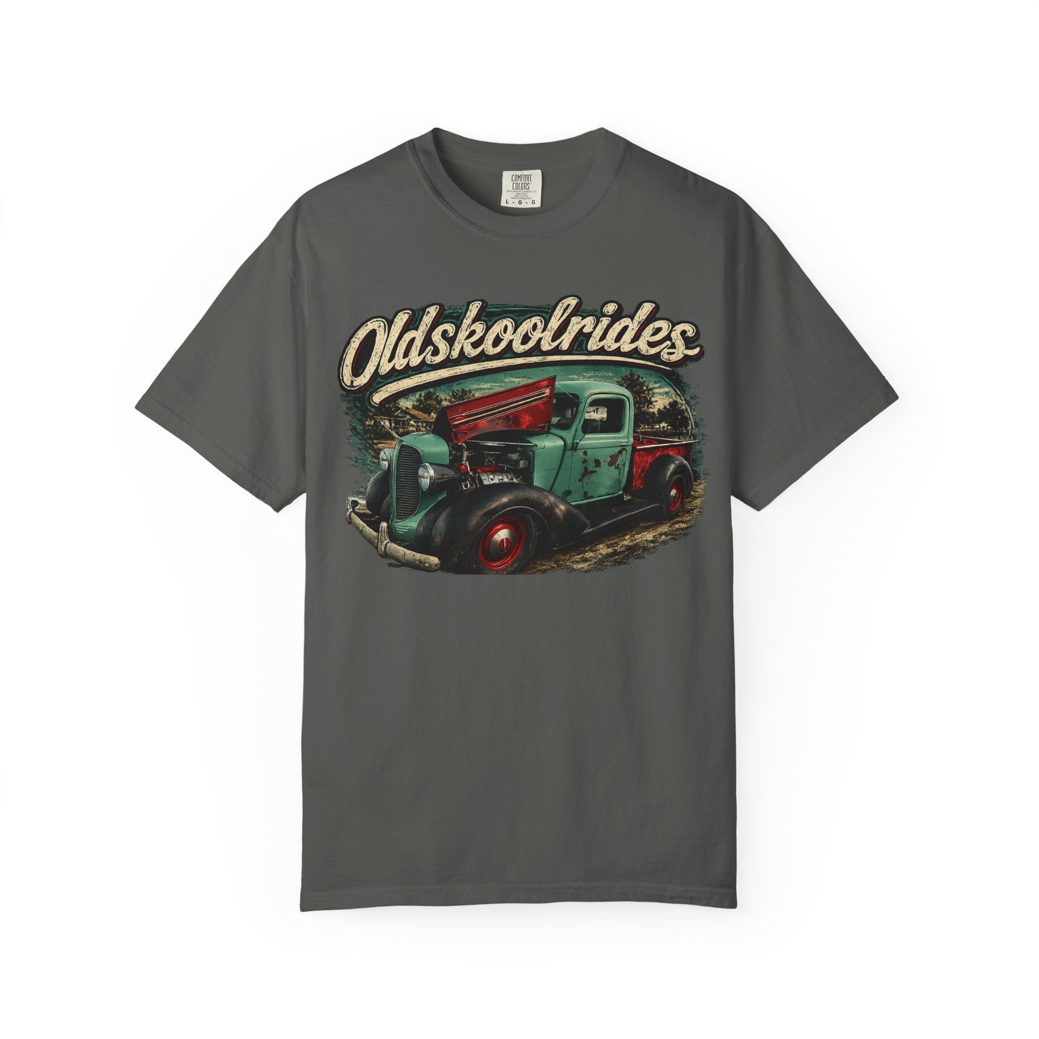Old Skool Rides T-Shirt — Vintage Classic Truck Graphic Tee