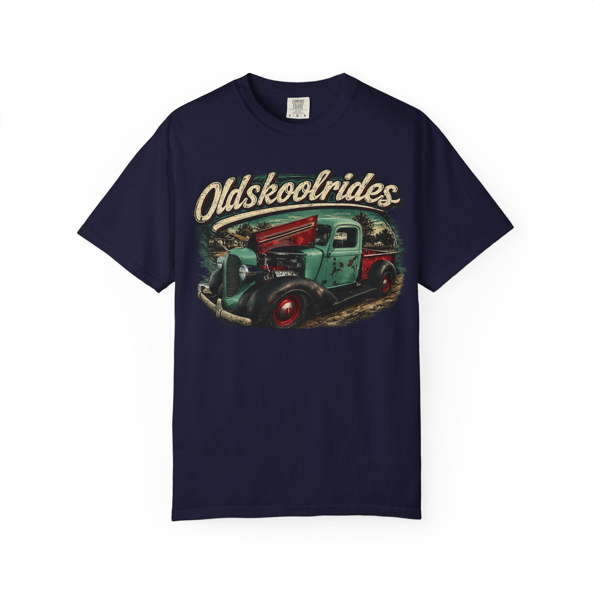 Old Skool Rides T-Shirt — Vintage Classic Truck Graphic Tee