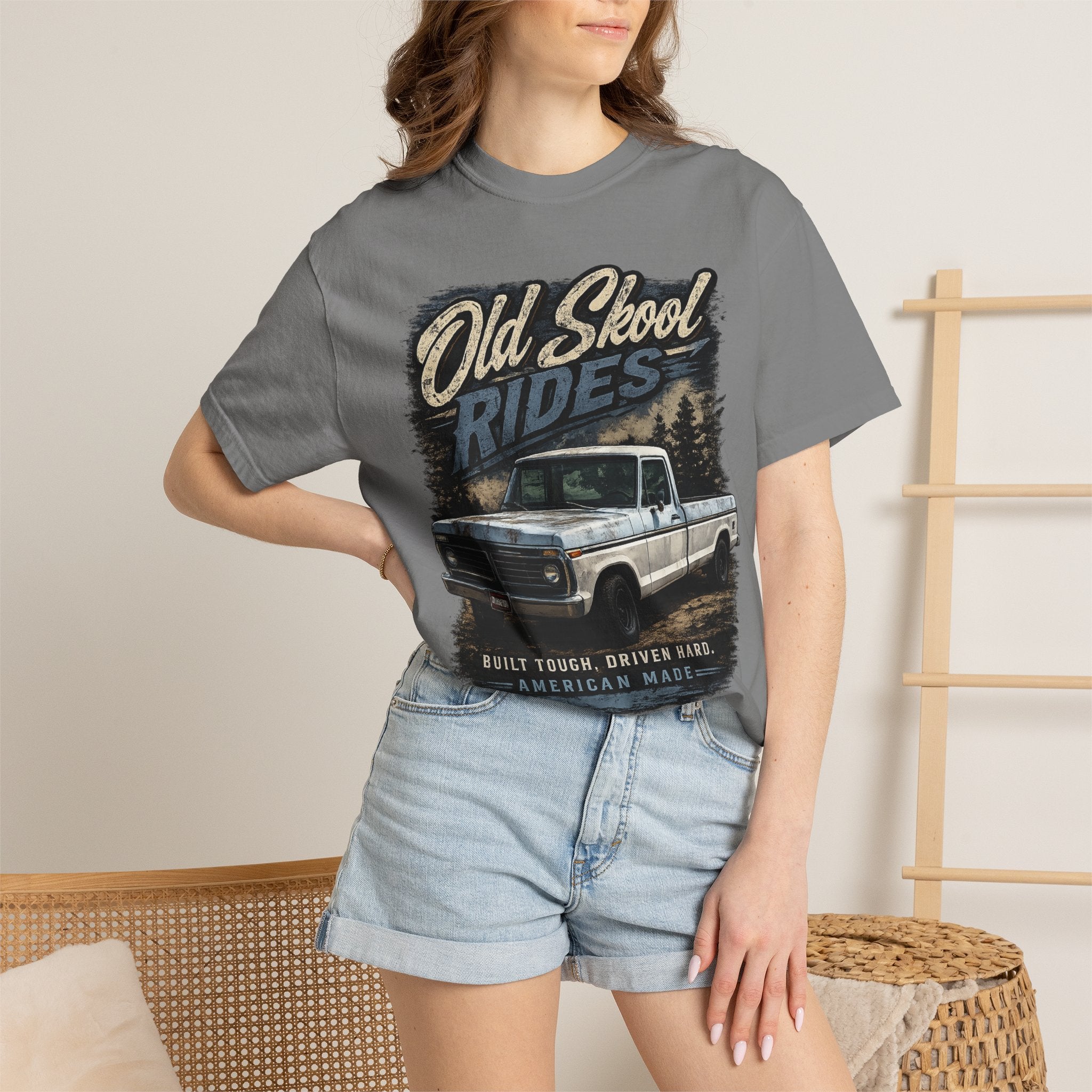 Dent Side Special Edition T-Shirt — "Old Skool Rides" Classic Americana Tee