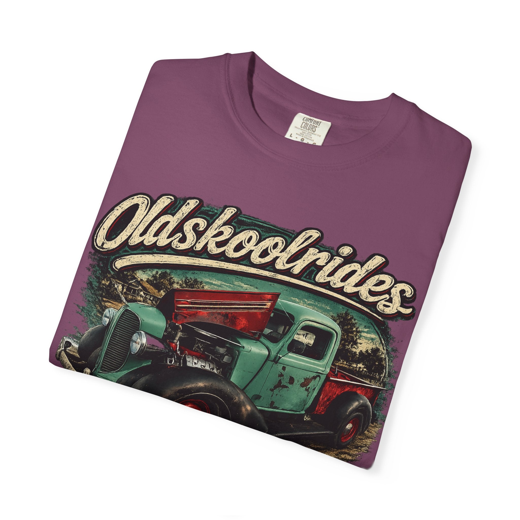 Old Skool Rides T-Shirt — Vintage Classic Truck Graphic Tee