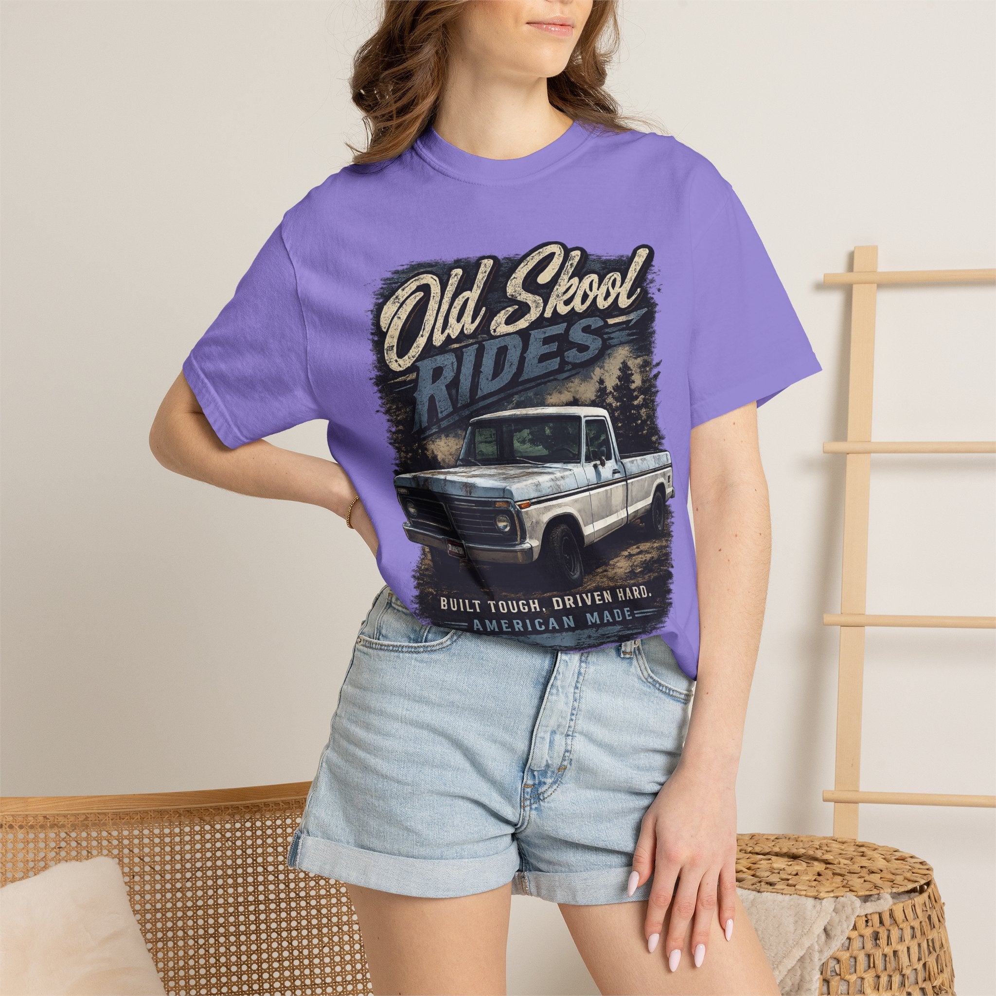 Dent Side Special Edition T-Shirt — "Old Skool Rides" Classic Americana Tee