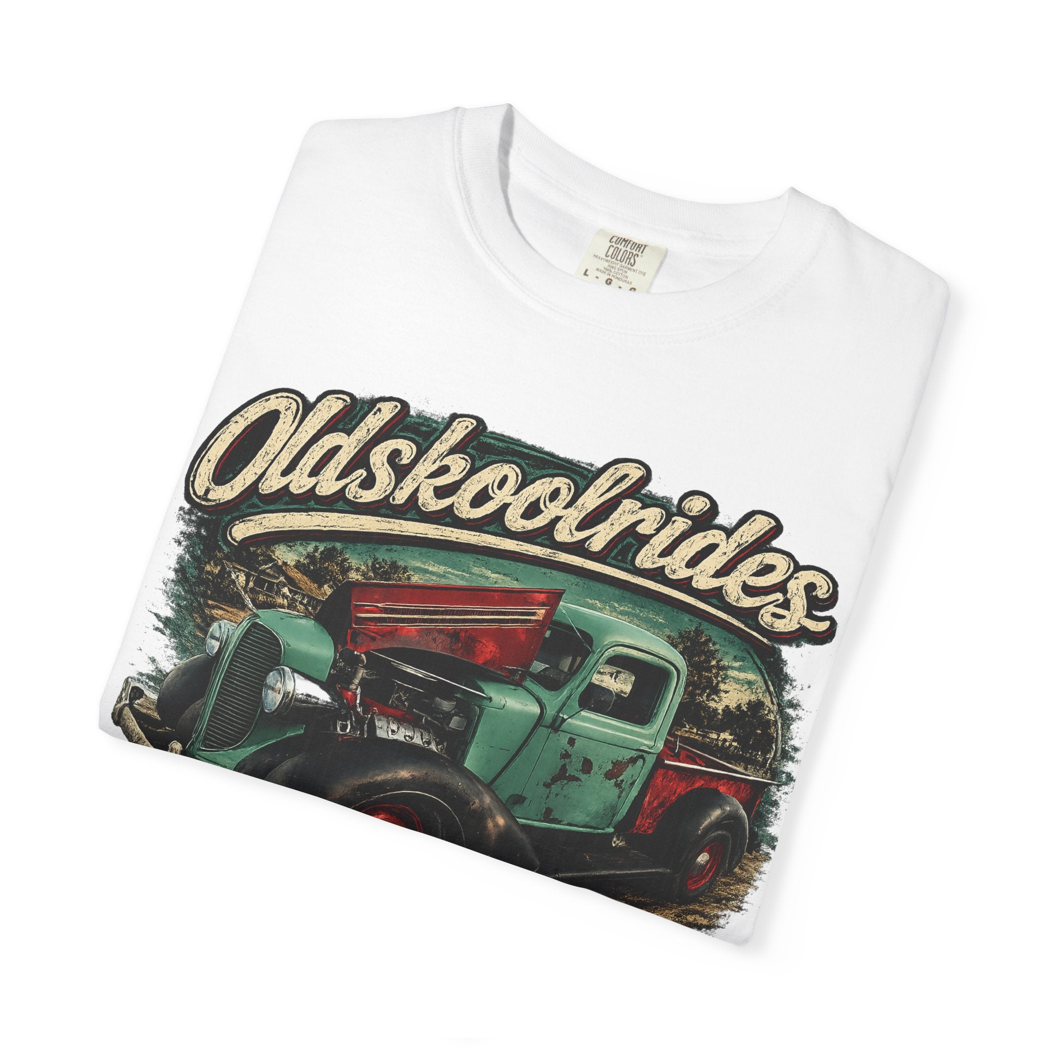 Old Skool Rides T-Shirt — Vintage Classic Truck Graphic Tee