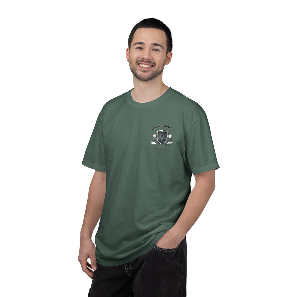 Rust & Dust Muscle Car T-Shirt — Vintage American Muscle Revival Graphic Tee
