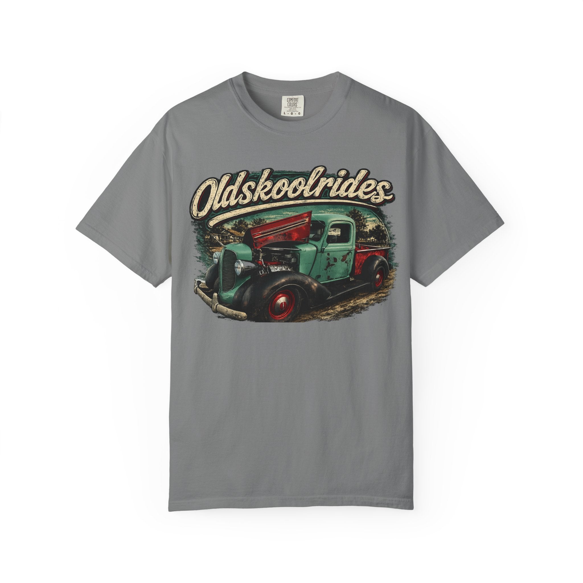 Old Skool Rides T-Shirt — Vintage Classic Truck Graphic Tee