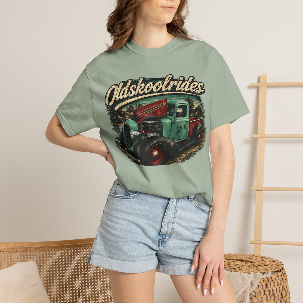 Old Skool Rides T-Shirt — Vintage Classic Truck Graphic Tee