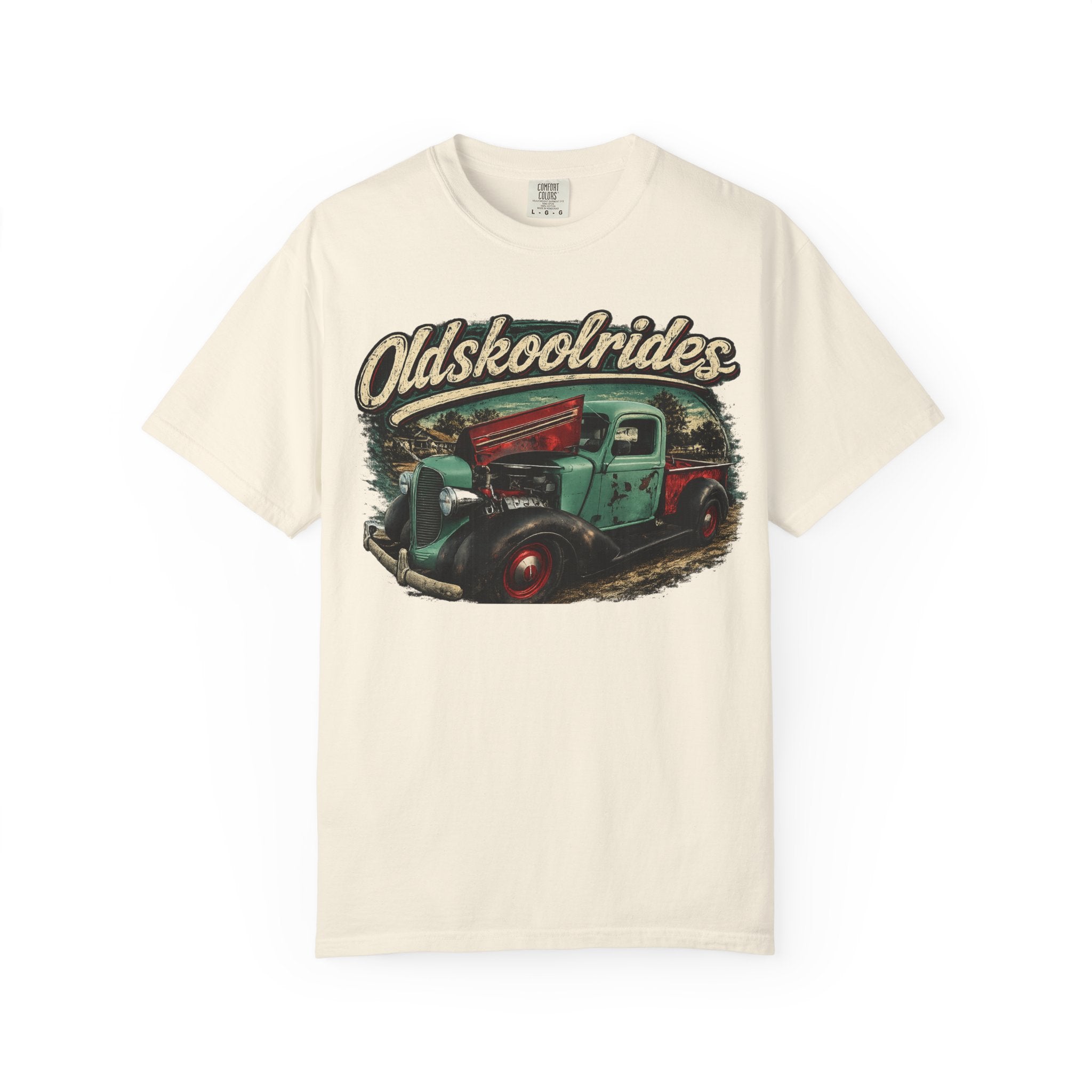 Old Skool Rides T-Shirt — Vintage Classic Truck Graphic Tee
