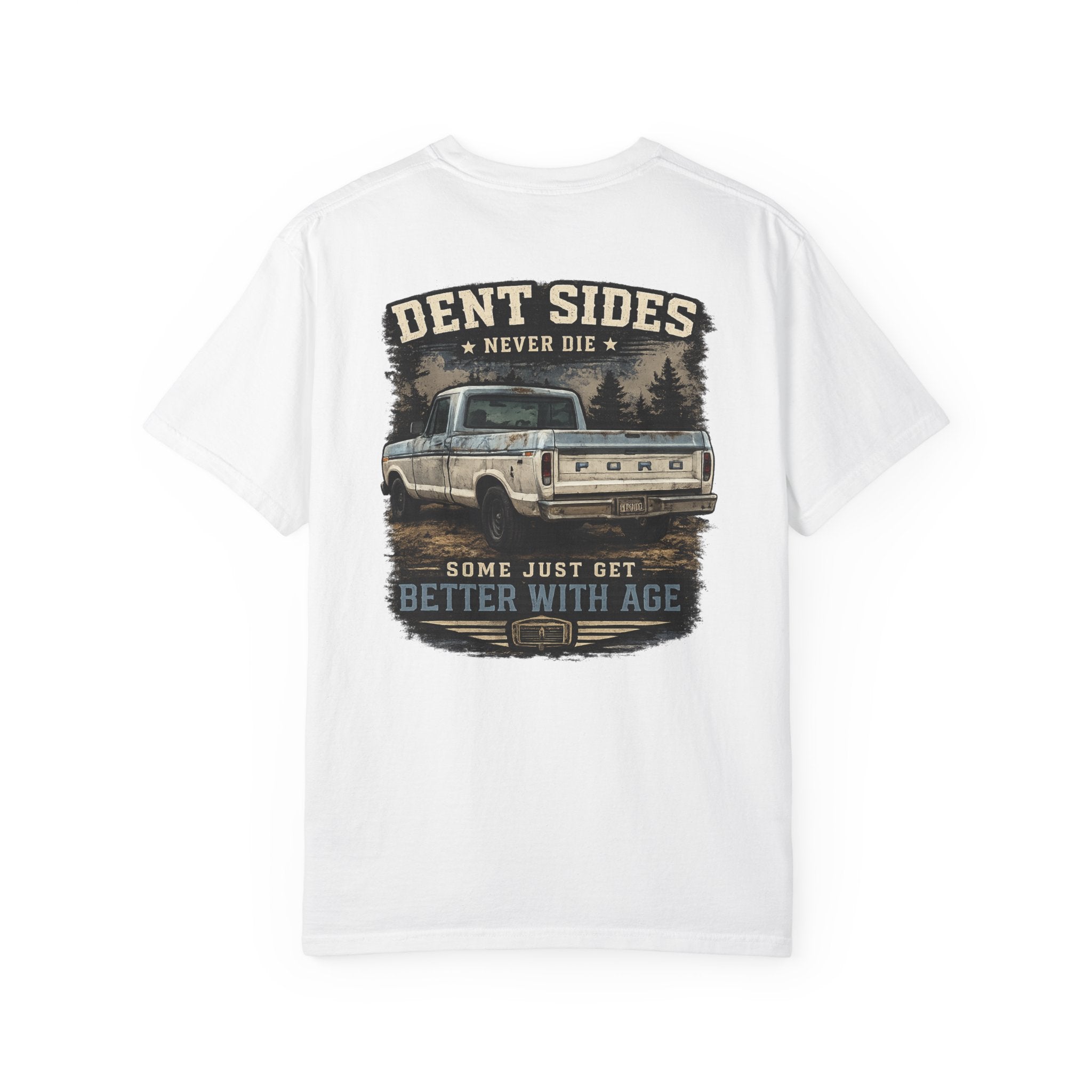 Dent Side Special Edition T-Shirt — "Old Skool Rides" Classic Americana Tee