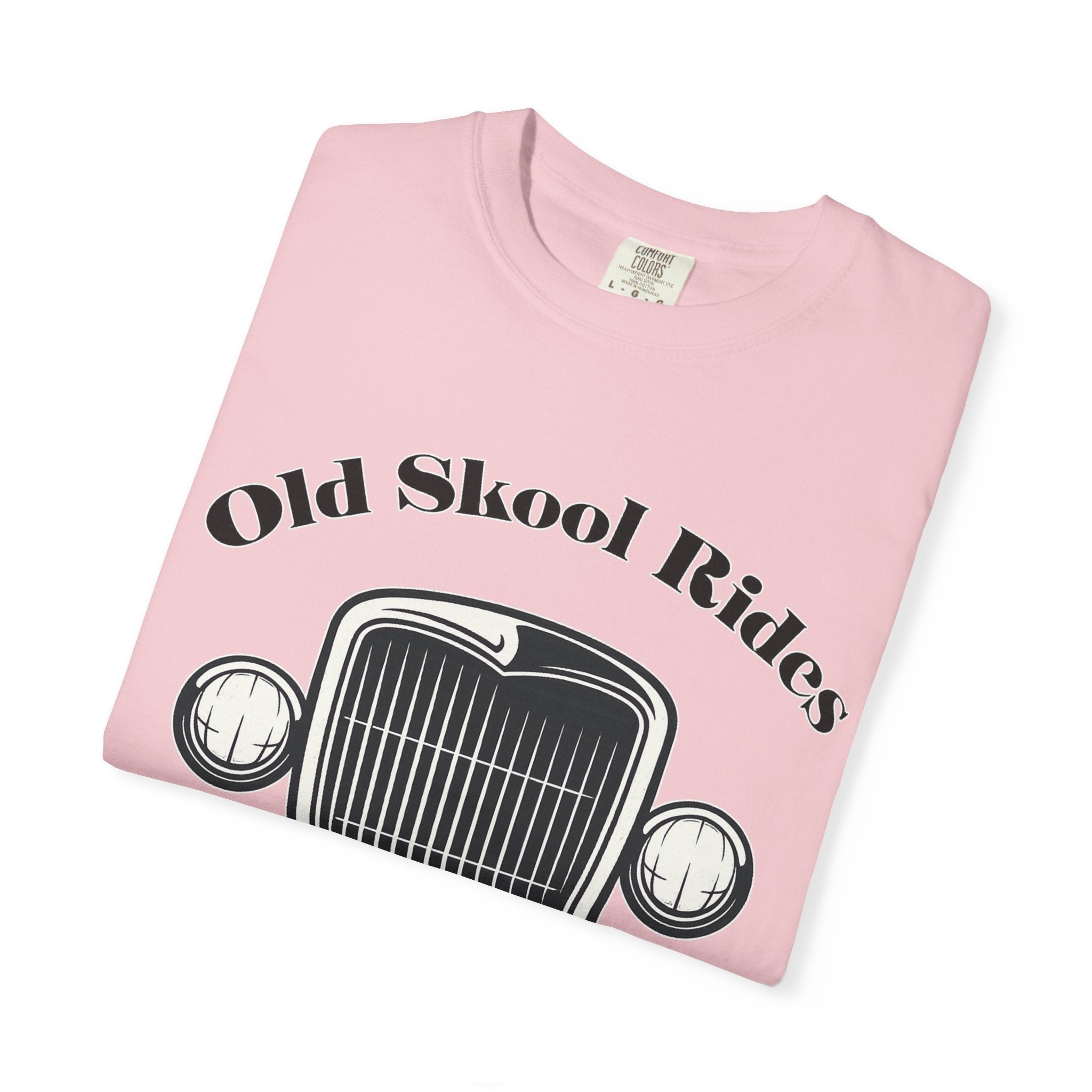 Base Old Skool Rides T-Shirt — Vintage Car Grill Graphic Tee (Est. 2018)