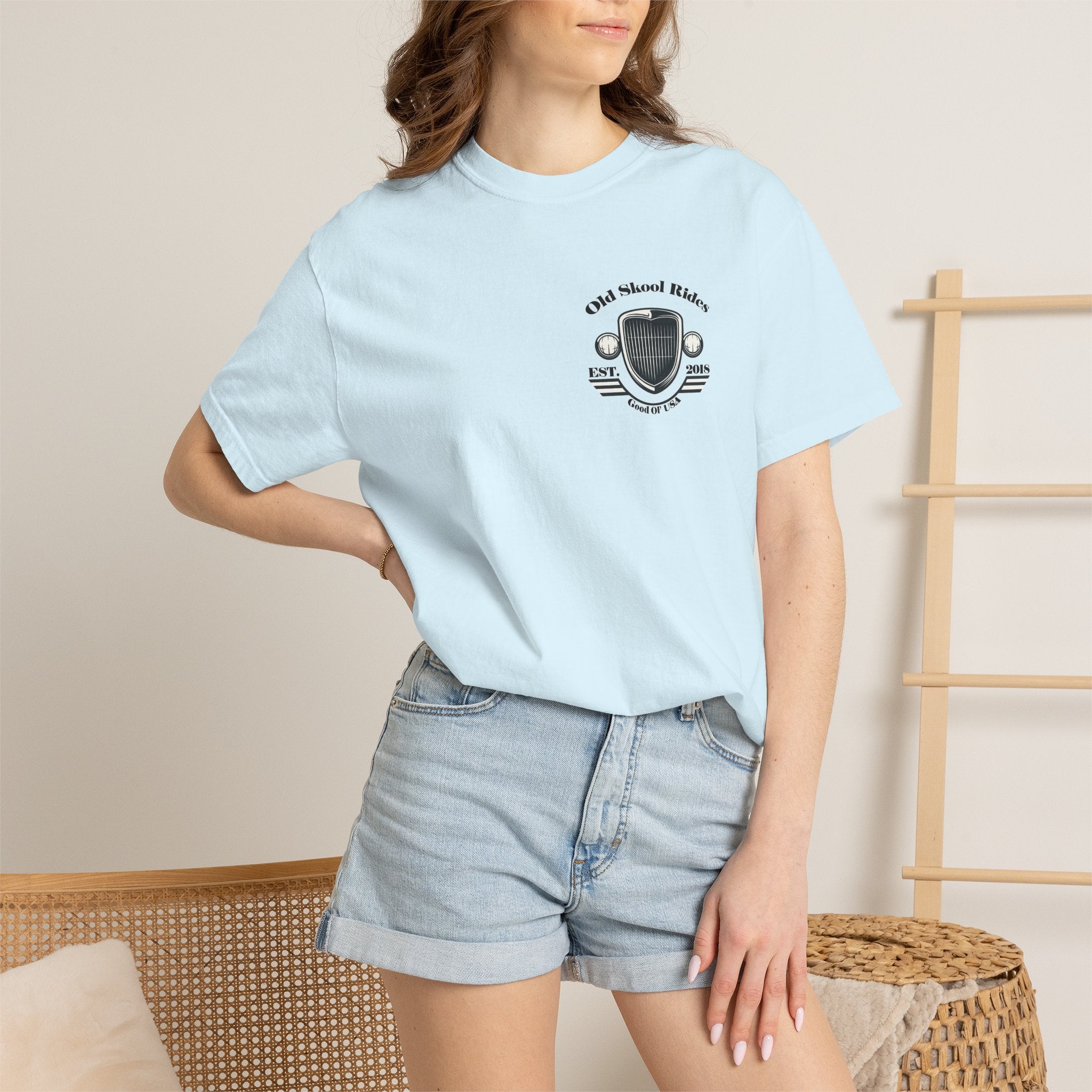 Vintage Truck T-Shirt — "Oldskool Rides" Classic Car Tee