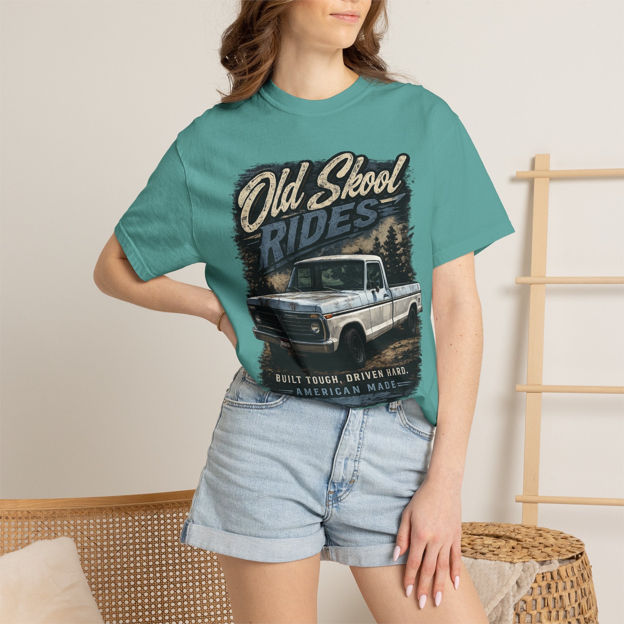 Dent Side Special Edition T-Shirt — "Old Skool Rides" Classic Americana Tee