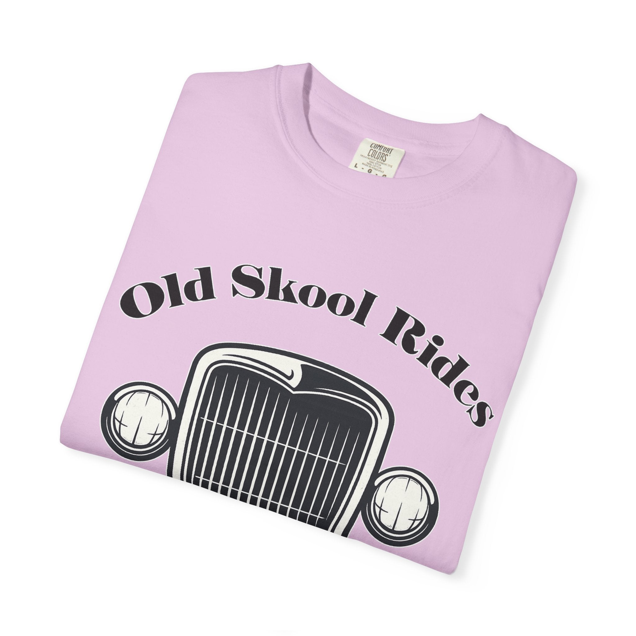 Base Old Skool Rides T-Shirt — Vintage Car Grill Graphic Tee (Est. 2018)