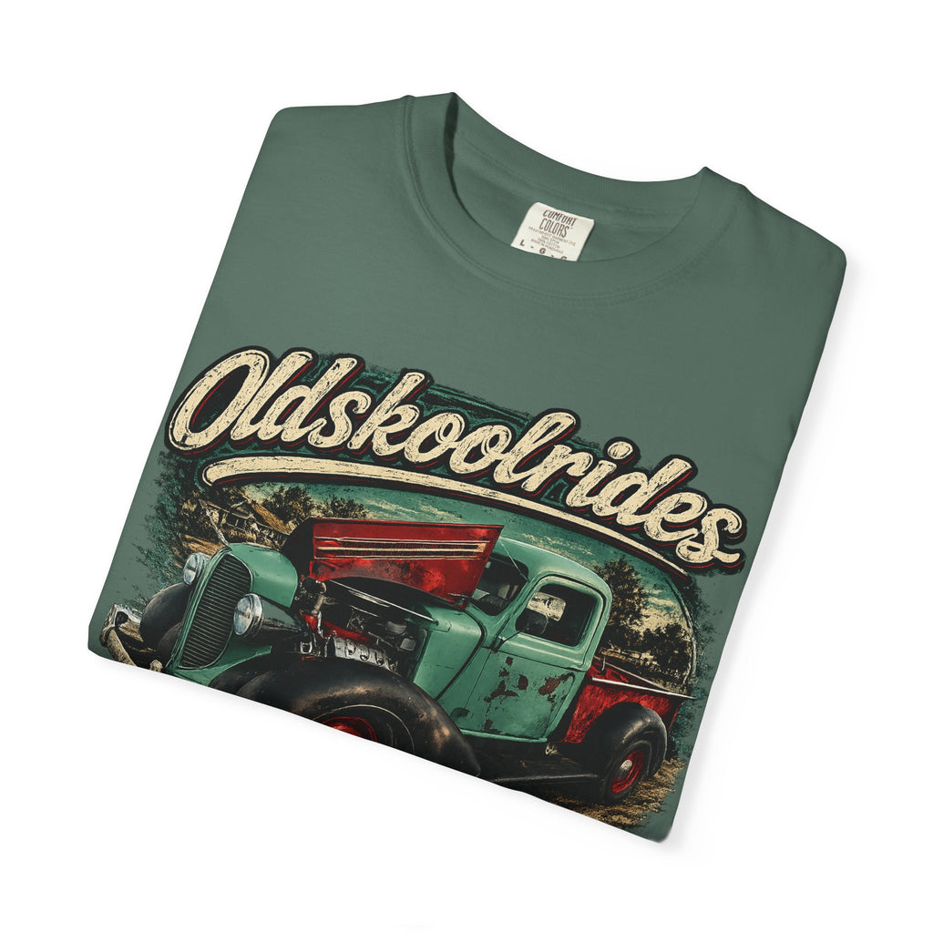 Old Skool Rides T-Shirt — Vintage Classic Truck Graphic Tee