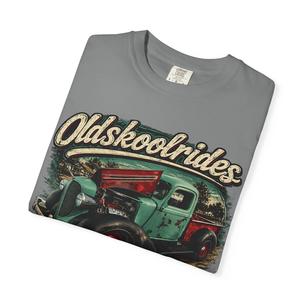 Old Skool Rides T-Shirt — Vintage Classic Truck Graphic Tee