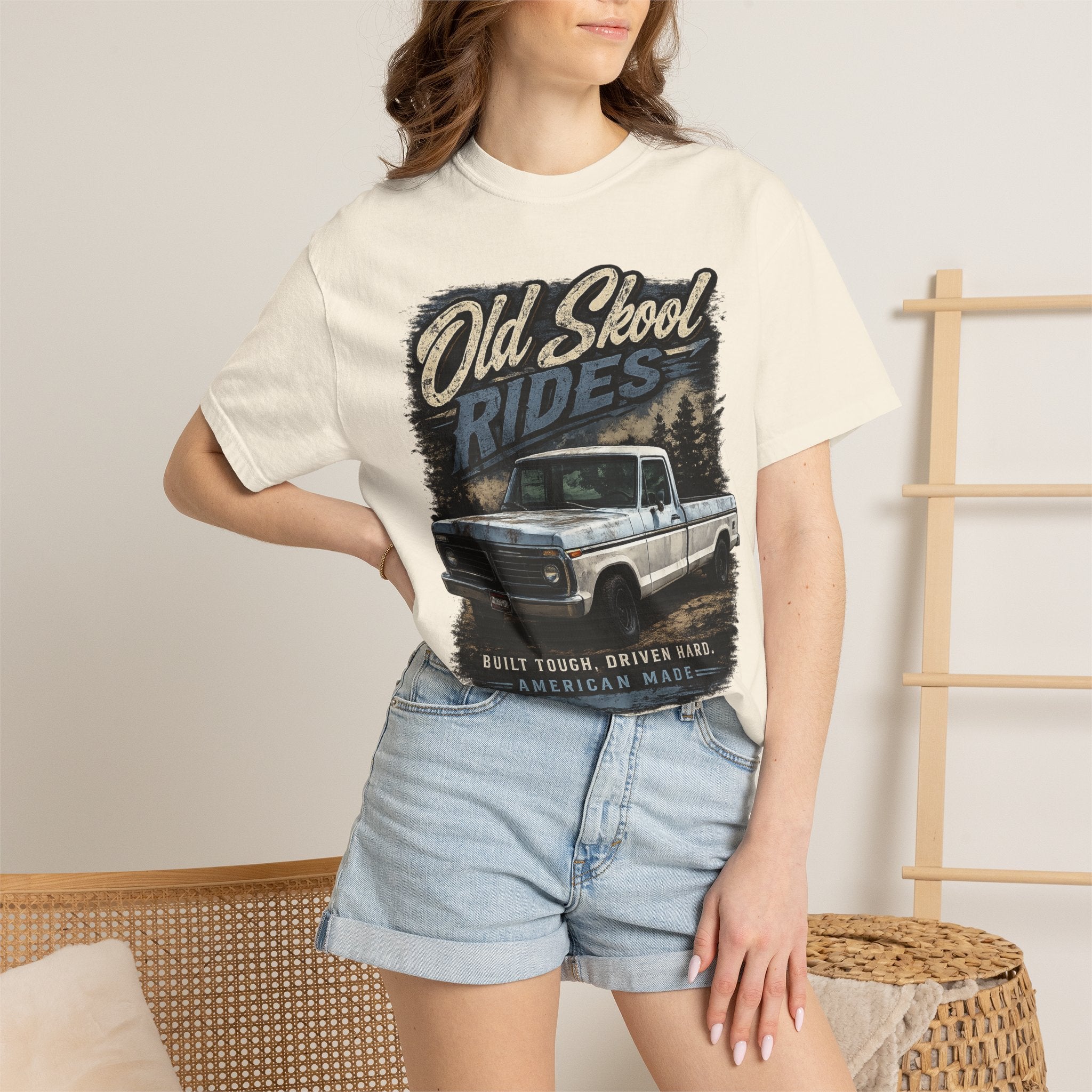 Dent Side Special Edition T-Shirt — "Old Skool Rides" Classic Americana Tee