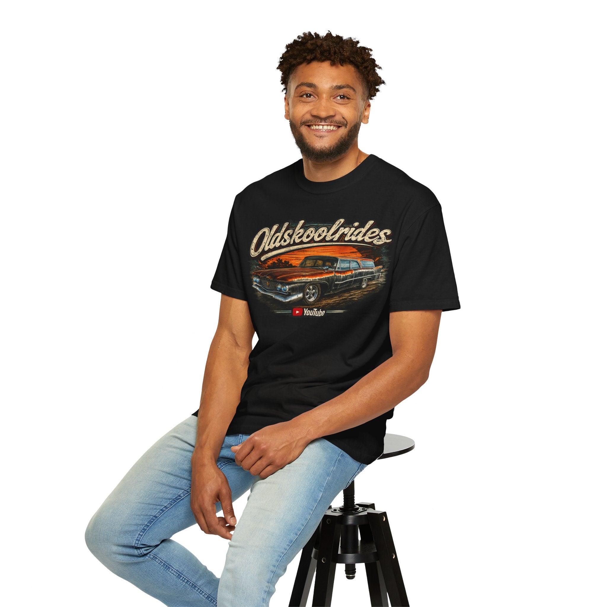 OldSkoolWagon Front design T-shirt