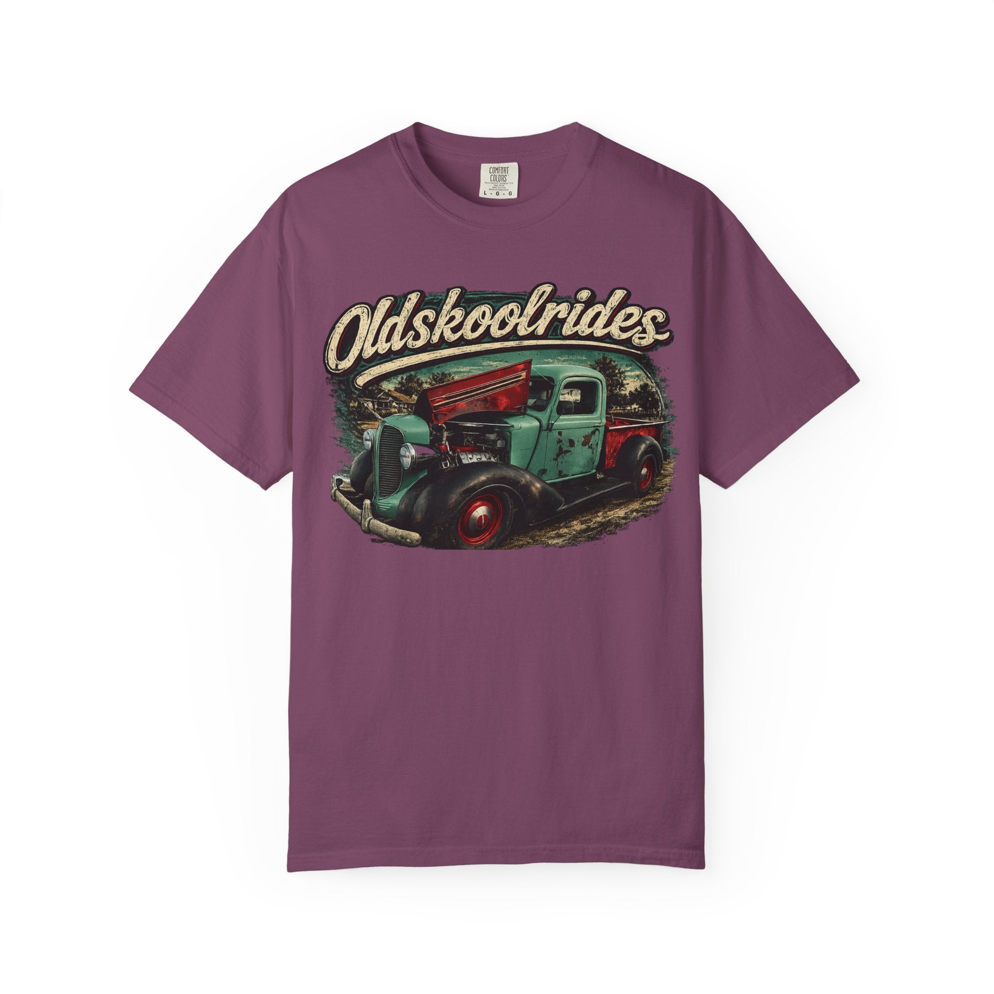 Old Skool Rides T-Shirt — Vintage Classic Truck Graphic Tee