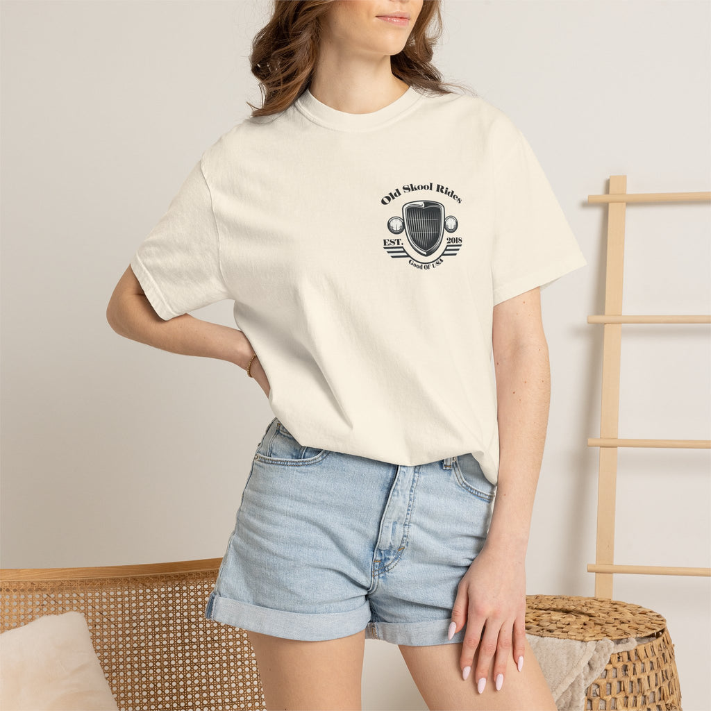 Vintage Truck T-Shirt — "Oldskool Rides" Classic Car Tee