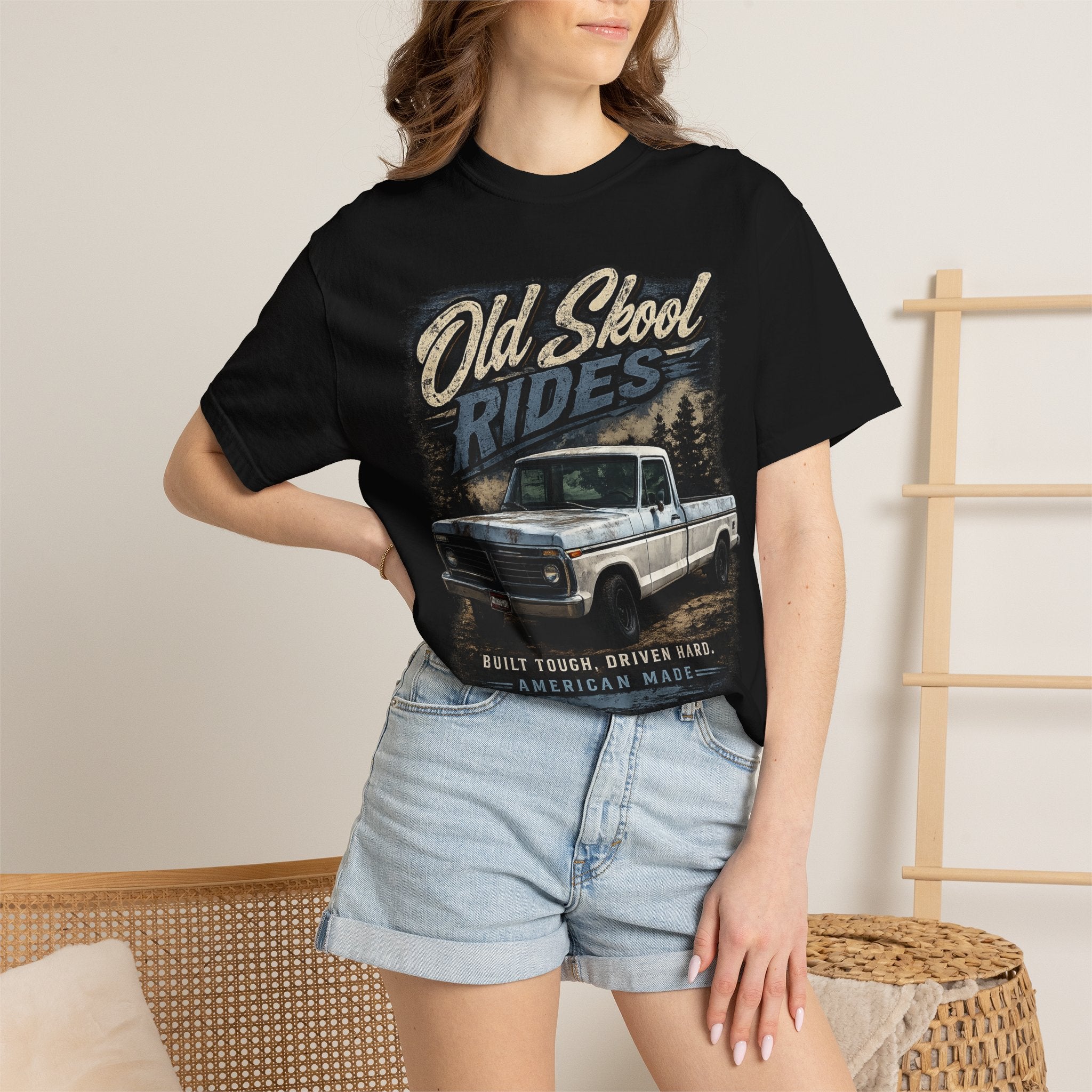 Dent Side Special Edition T-Shirt — "Old Skool Rides" Classic Americana Tee